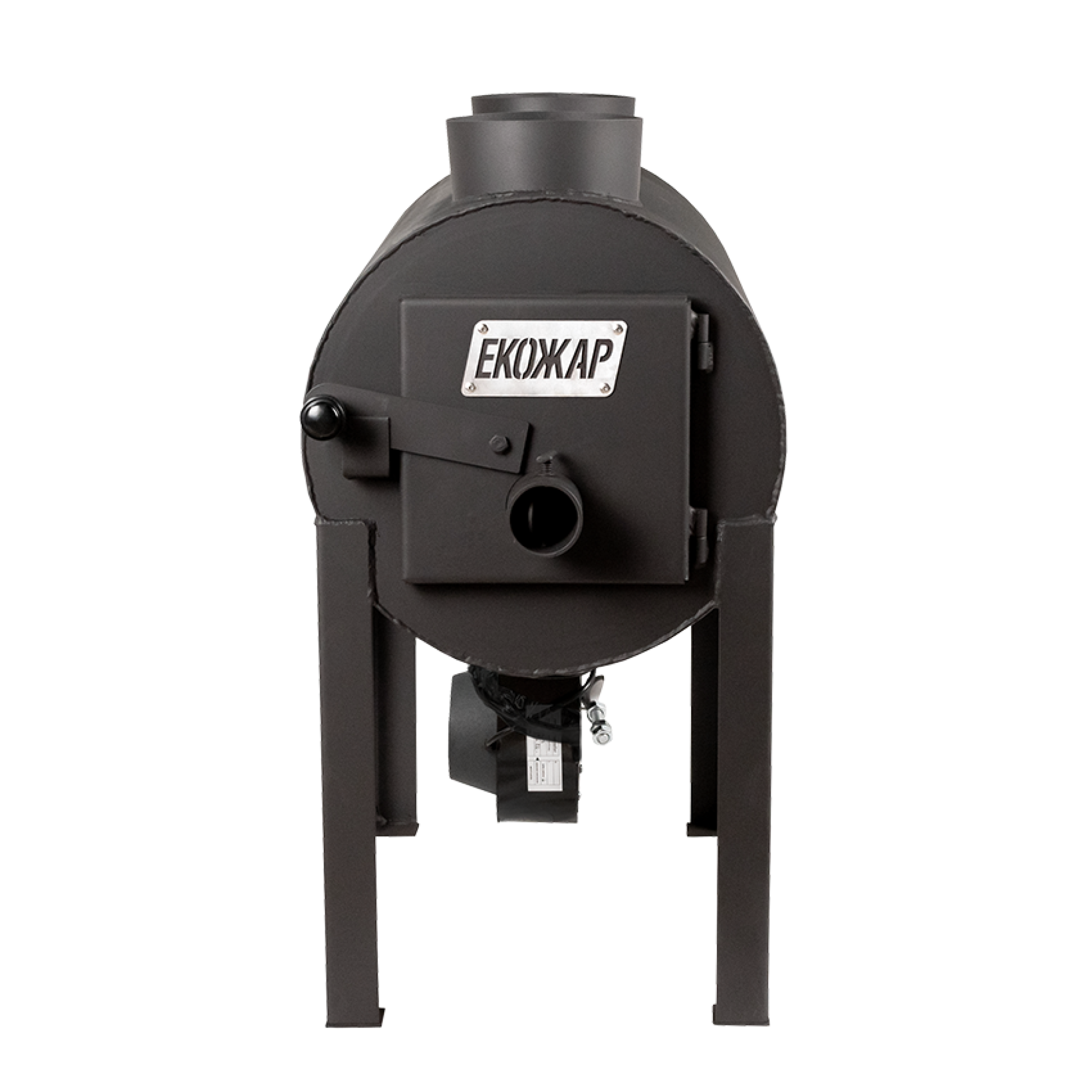 Дров'яна піч буржуйка Екожар Про 203 плюс з вбудованим вентилятором - 3 - Robinzon.ua