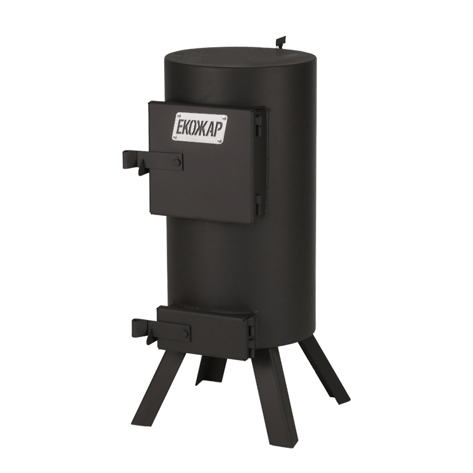Дров'яна піч опалювальна Екожар Про 150 з варильною поверхнею - Robinzon.ua