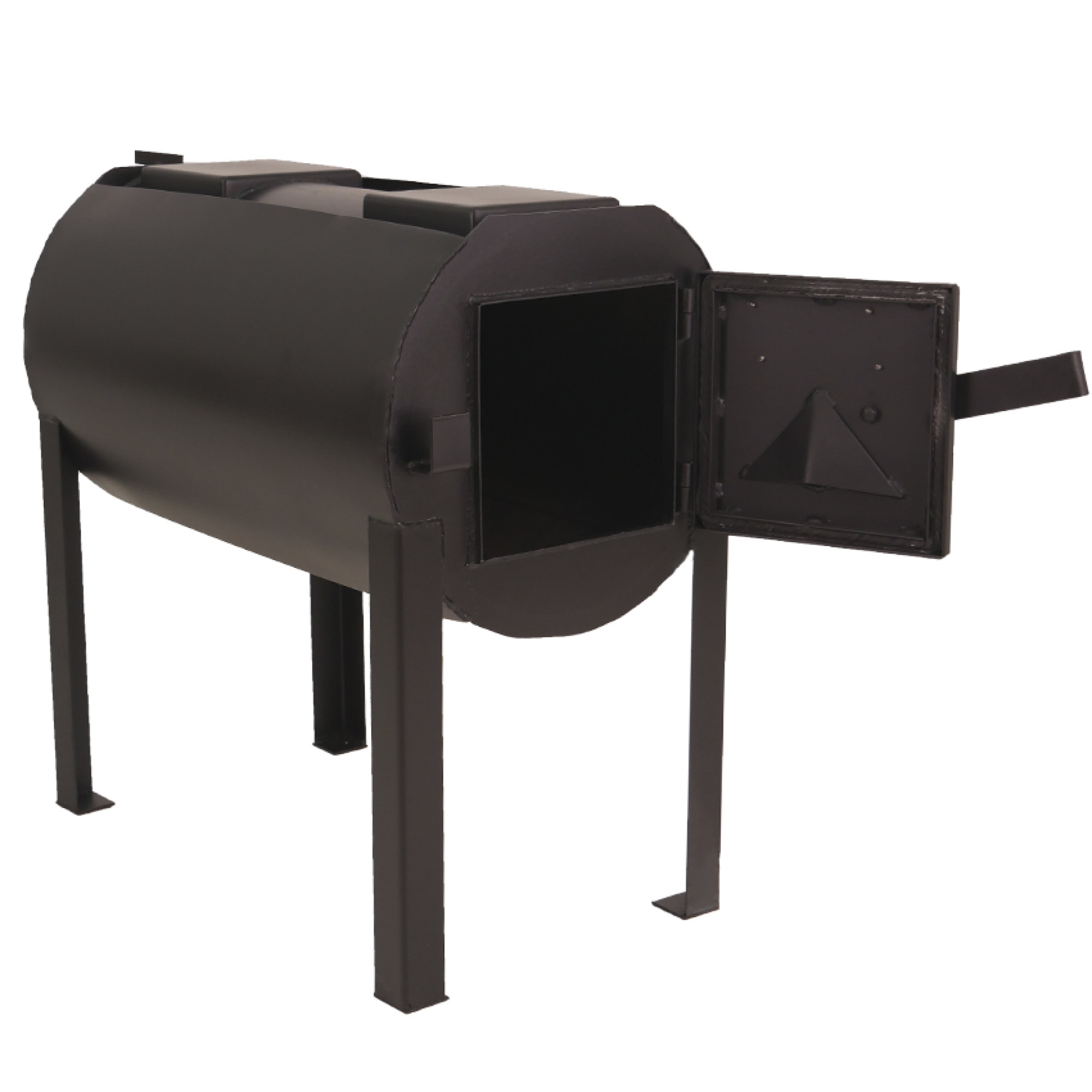 Дров'яна піч опалювальна Екожар Про 150 з двома варильними поверхнями - 4 - Robinzon.ua