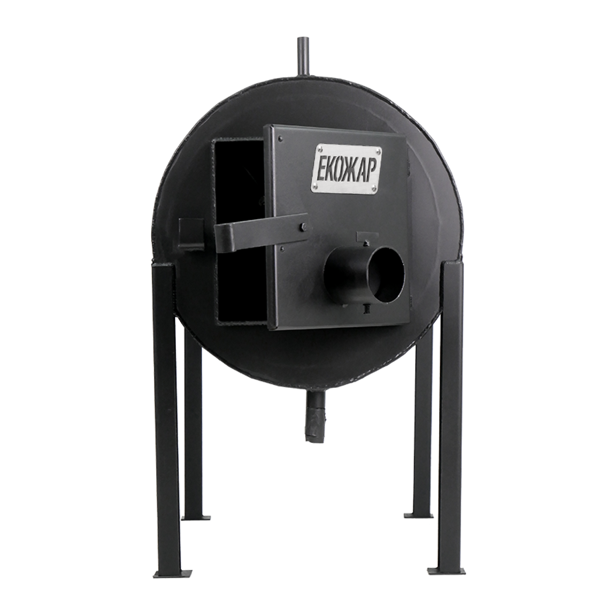Дровяная печь Экожар КВД 350 с водным контуром - 1 - Robinzon.ua