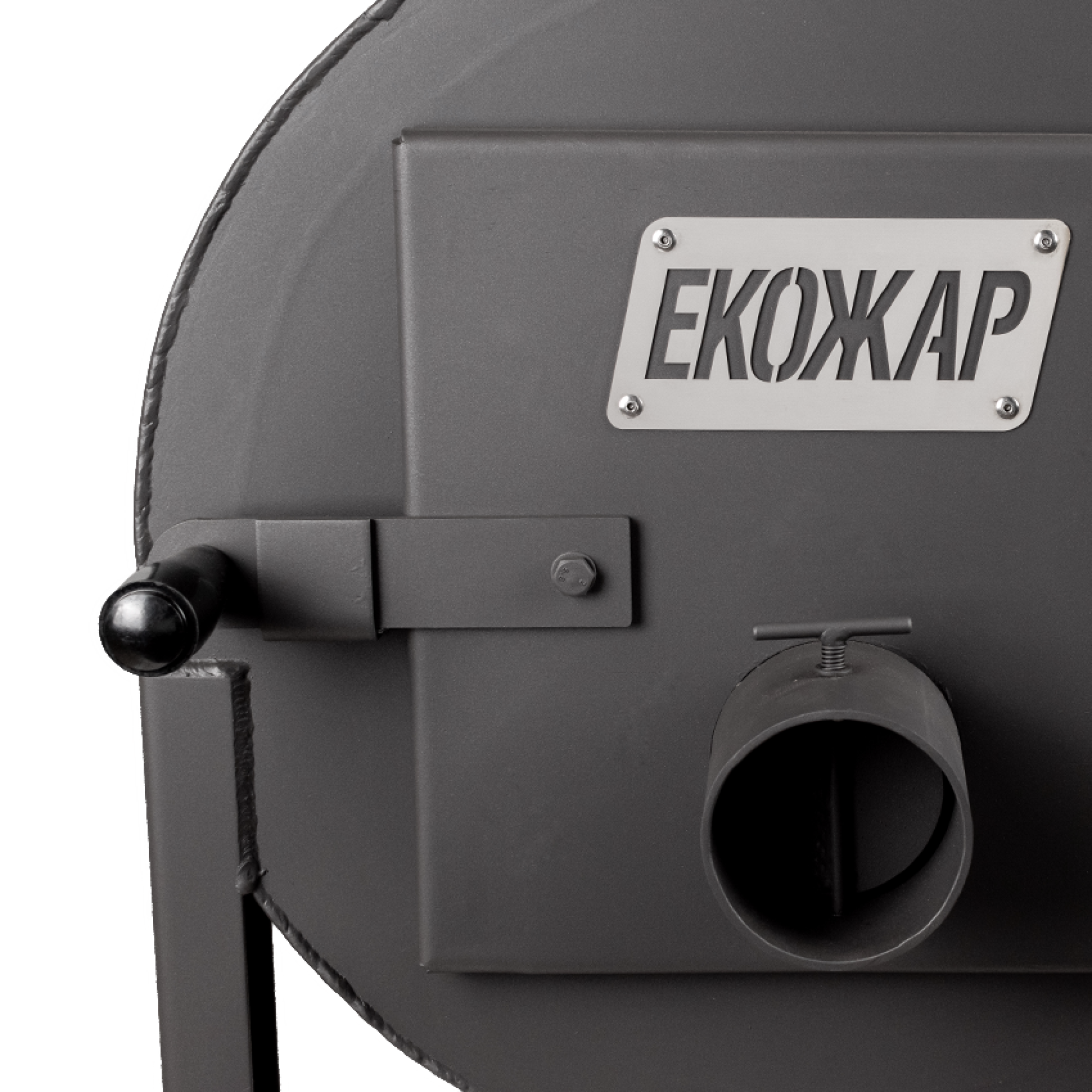 Дров'яна піч буржуйка Екожар Про 350 плюс комплект з вентилятором - 5 - Robinzon.ua