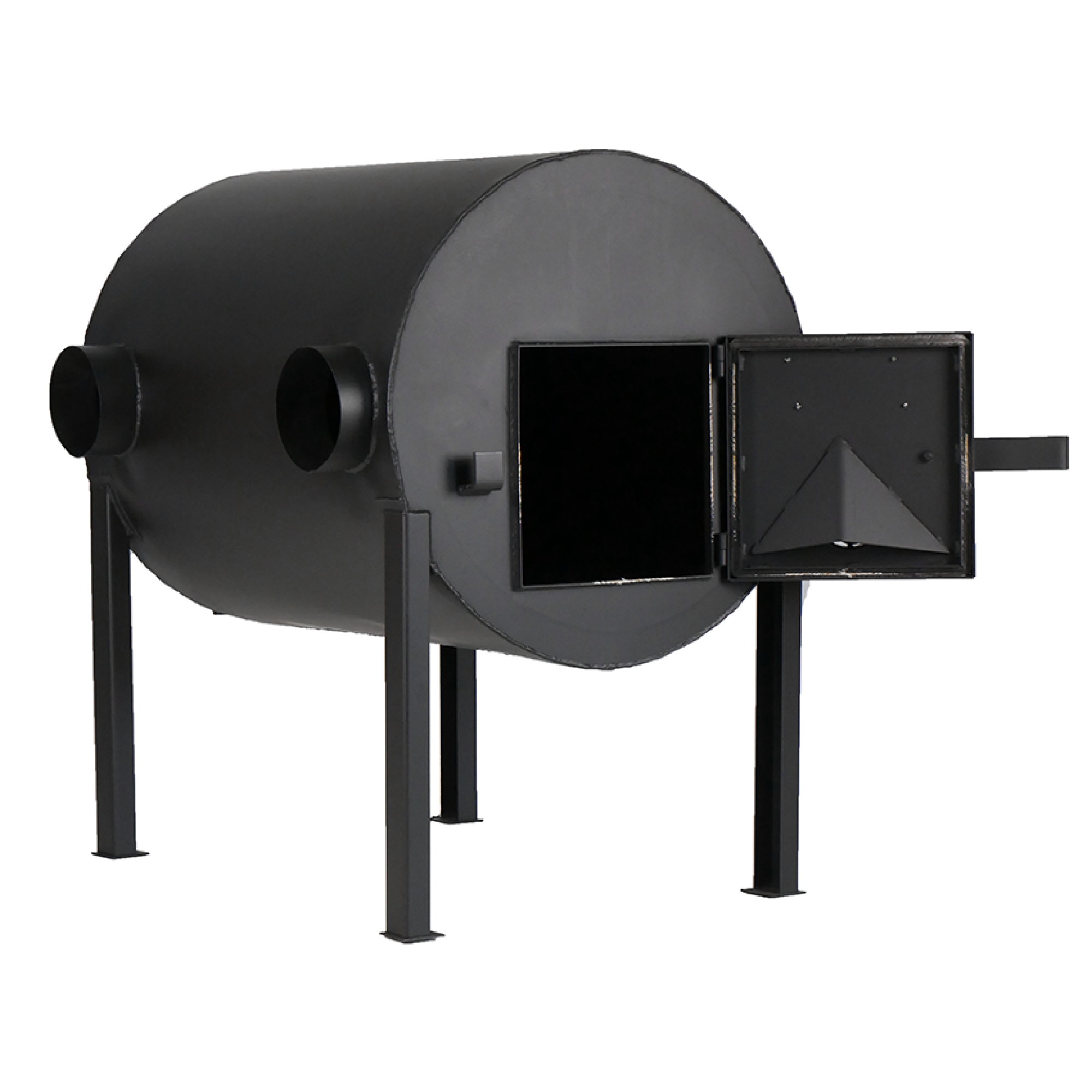 Дровяная печь буржуйка Экожар Про 500 горизонтальная - 5 - Robinzon.ua