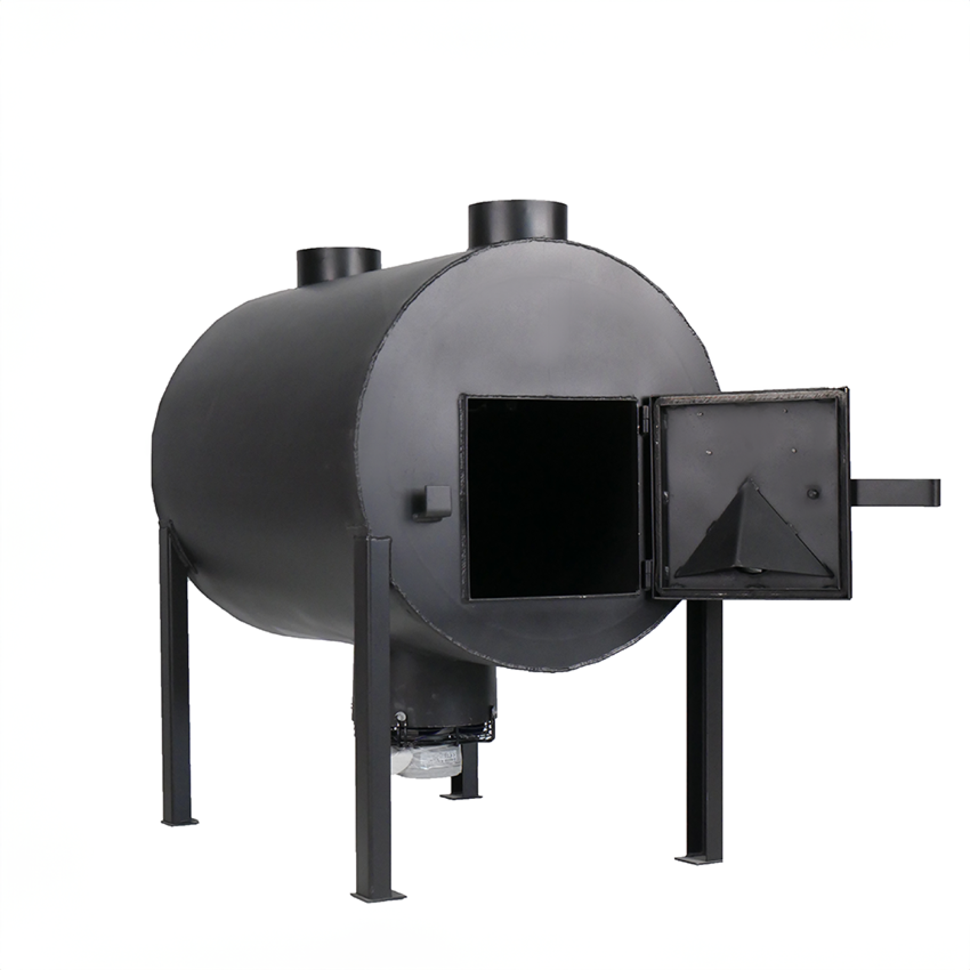 Дров'яна піч буржуйка Екожар Про 500 плюс комплект із вентилятором - 1 - Robinzon.ua