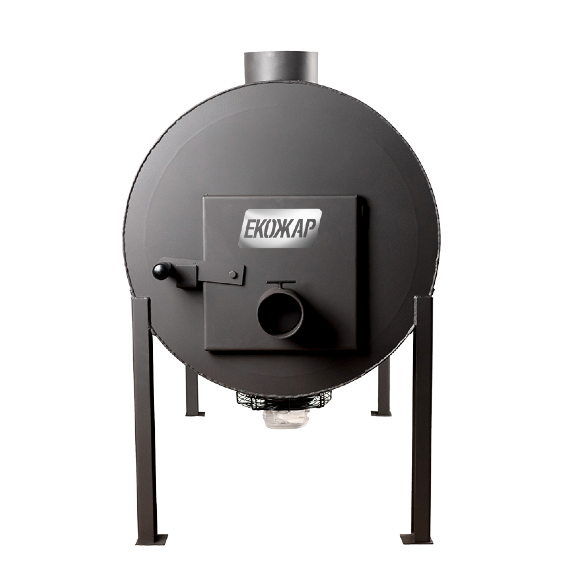 Дров'яна піч буржуйка Екожар Про 700 Плюс комплект з вентилятором - 3 - Robinzon.ua