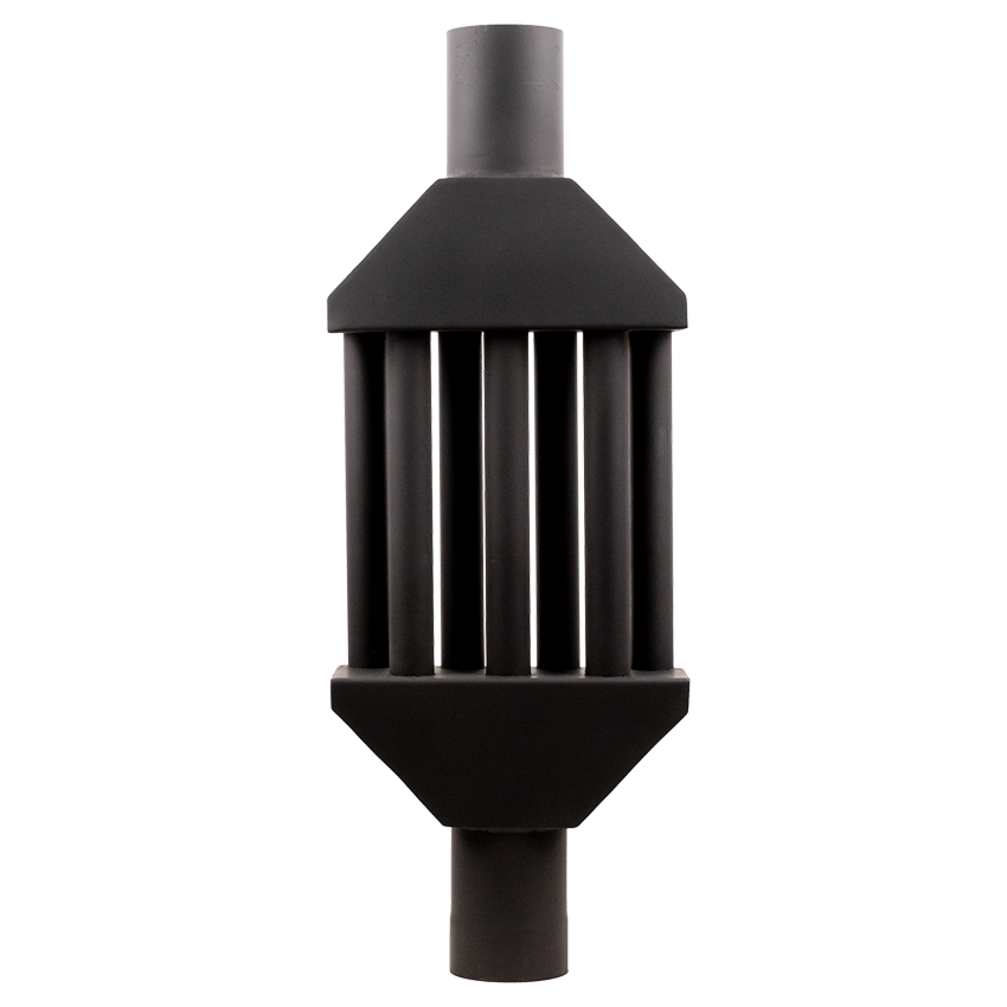 Теплообмінник чорний 110 мм - Robinzon.ua