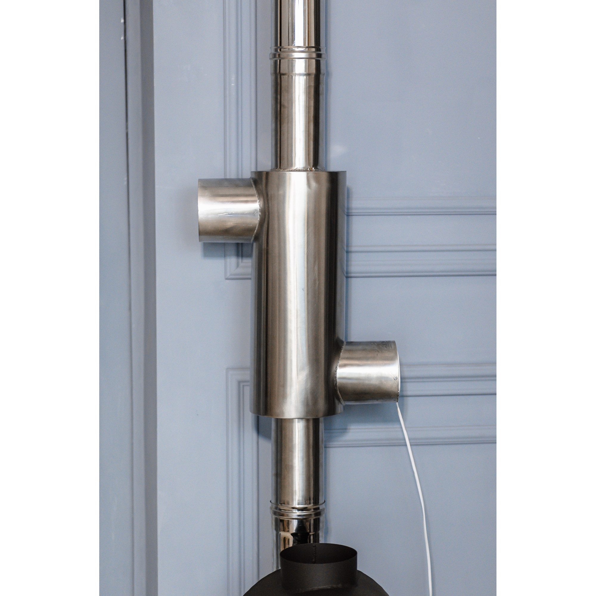 Теплообменник с возможностью принудительного обдува н/ж 110мм - 4 Теплообменник с возможностью принудительного обдува н/ж 110мм - 4 - Robinzon.ua