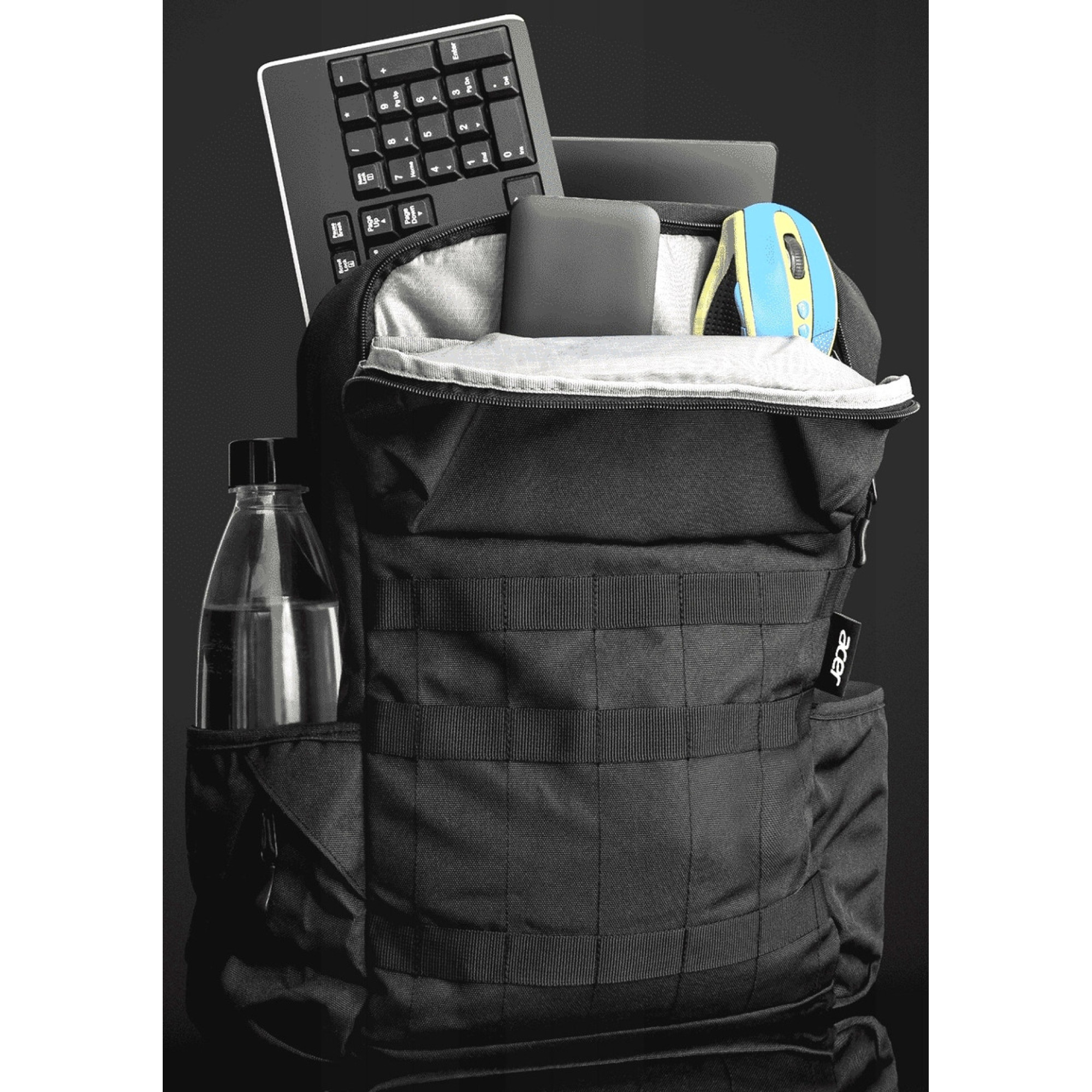 Діловий рюкзак з відділенням для ноутбука 15,6 Acer чорний - 2 - Robinzon.ua