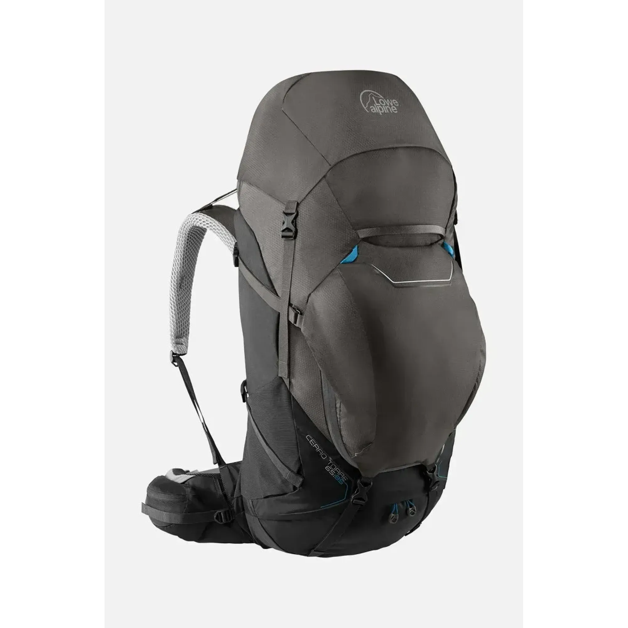Рюкзак чоловічий Lowe Alpine Cerro Torre 65:85, Black / Greyhound, M/L (FBQ-01-BL-65) - 1 - Robinzon.ua