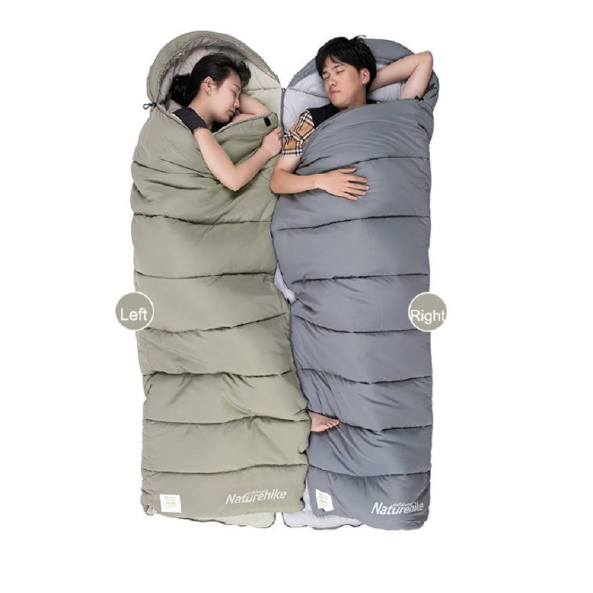 Спальник Naturehike M300 бежевий NH20MSD02 - 4 - Robinzon.ua