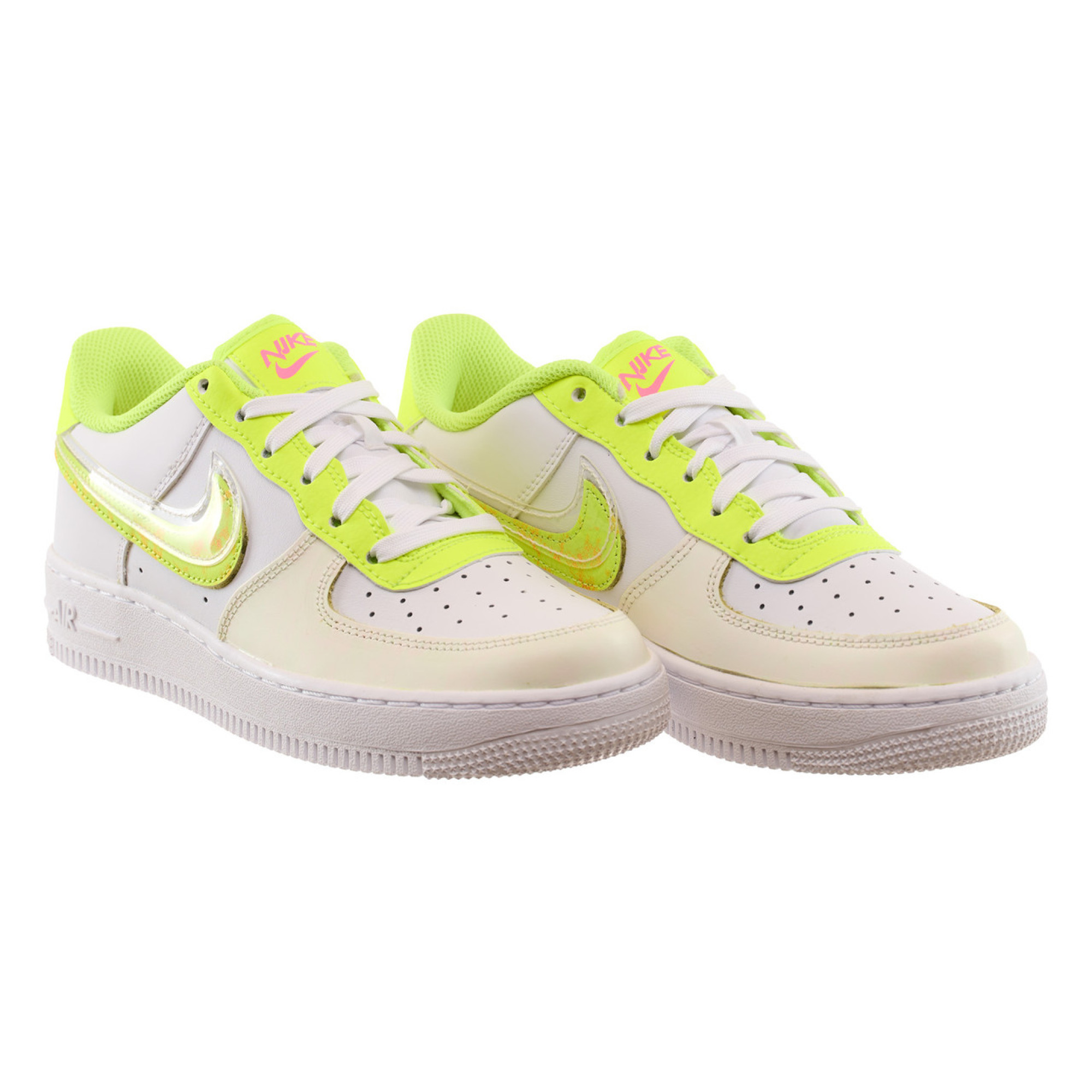 Детские Кроссовки Nike AIR FORCE 1 LV8 Белый 38.5 (7dDV1680-100 38.5) - 4 - Robinzon.ua