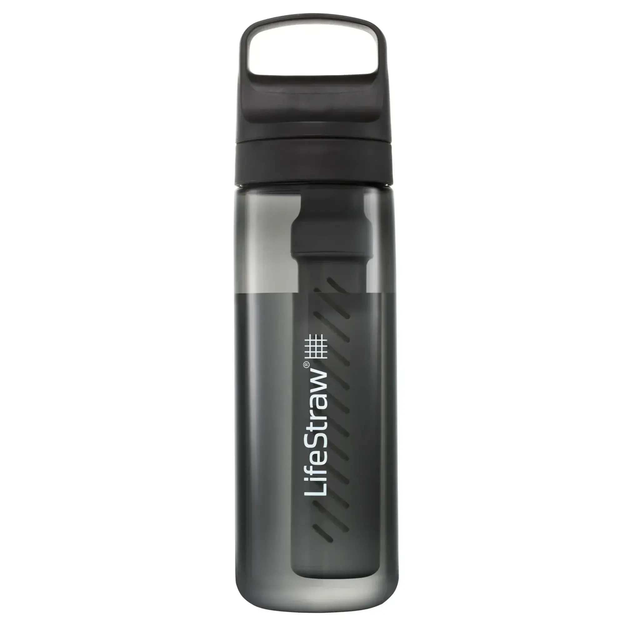 Бутылка-фильтр для воды LifeStraw Go Filter Bottle, 650 мл, Nordic Noir (LSW LGV422GYWW) - Robinzon.ua