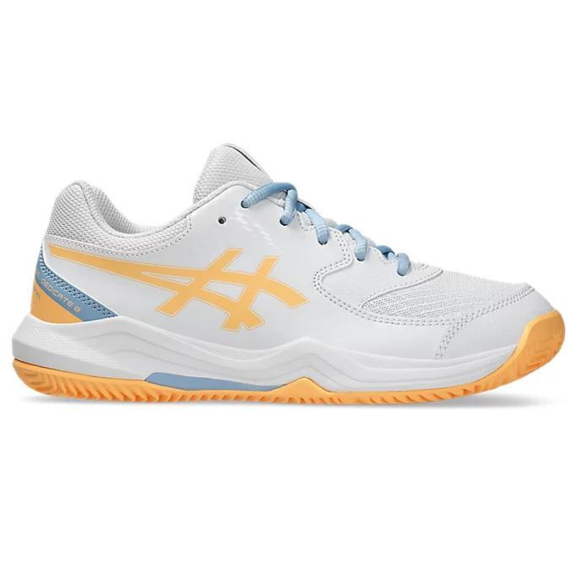 Кросівки дит.  Asics Gel-Dedicate 8 White/Orange Glow 35.5 1044A064-104 35.5 - Robinzon.ua