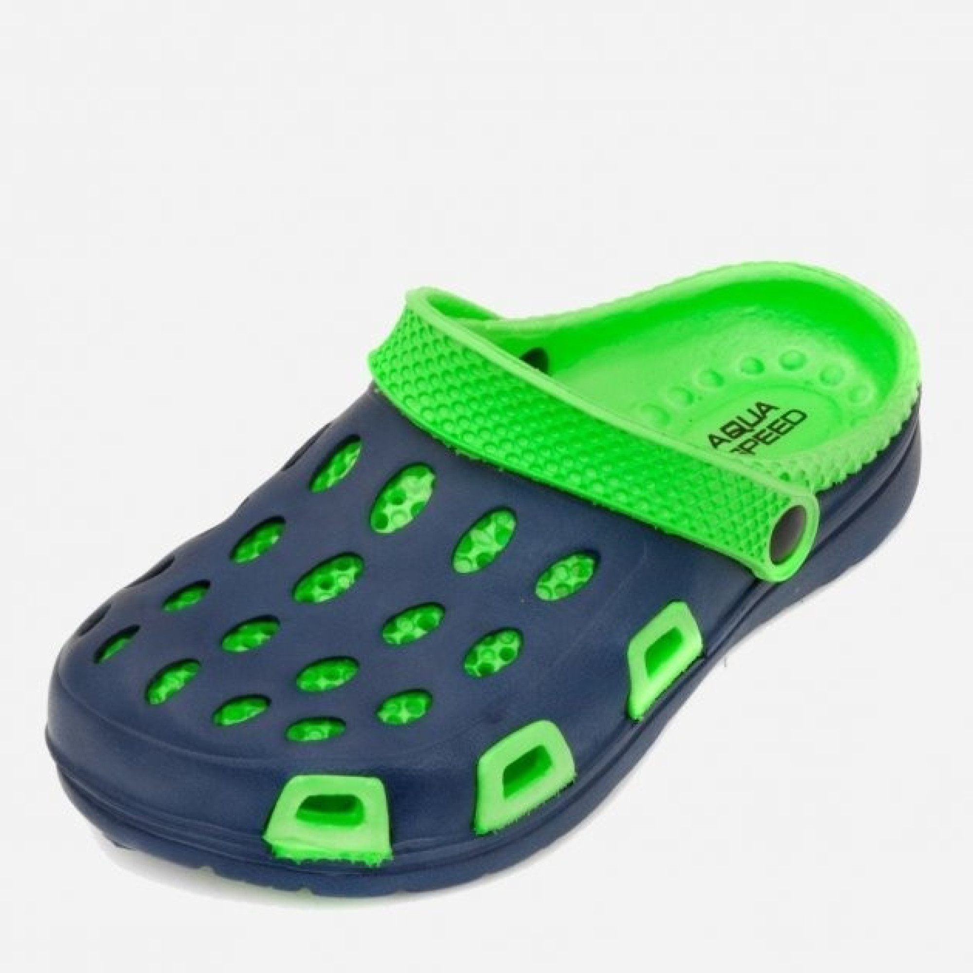 Крокси Aqua Speed SILVI 6928 синій, зелений Діт 25 5908217669285 - Robinzon.ua