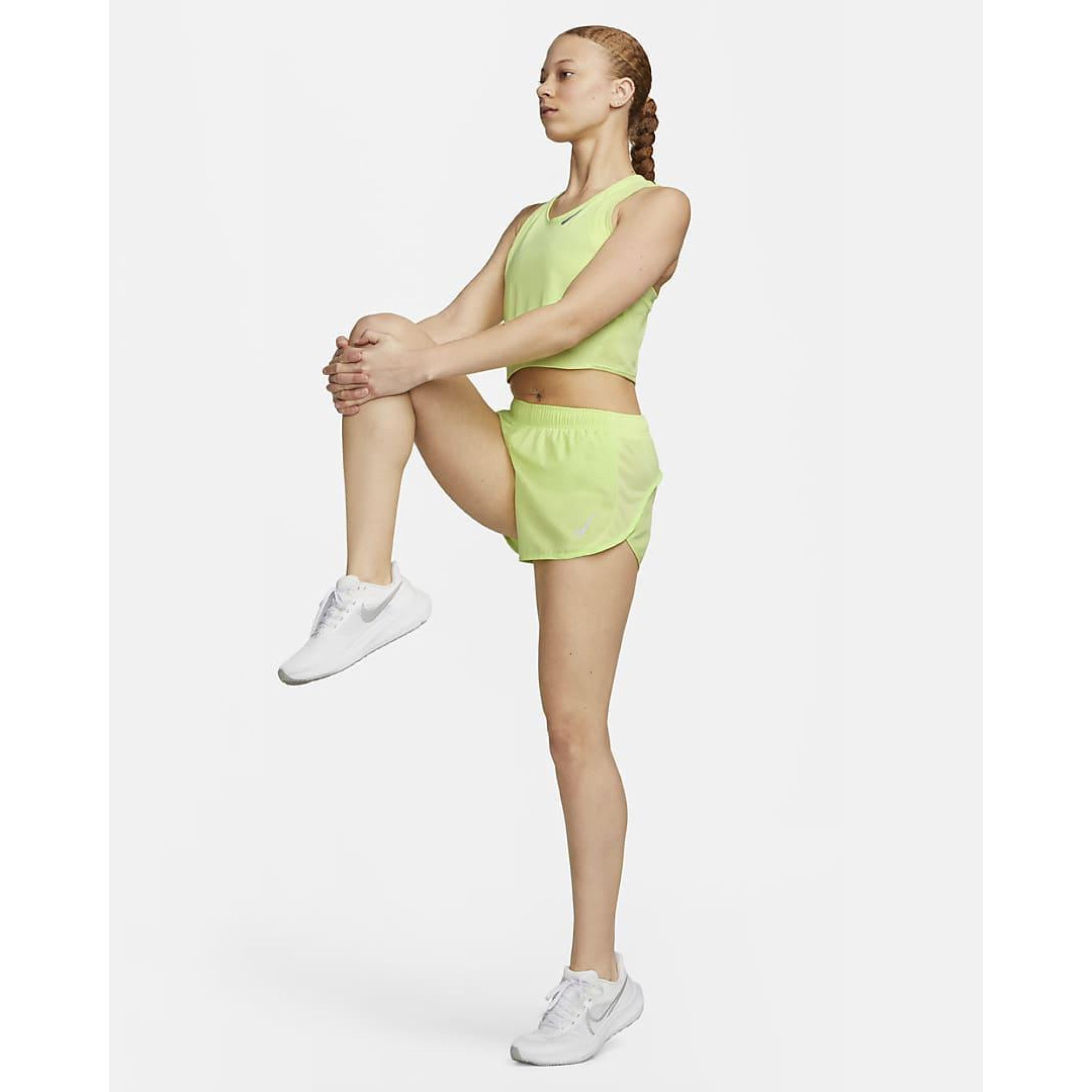 Жіночий Топ для бігу Nike Dri-FIT Race Жовтий XS (7dDD5921-736 XS) - 3 - Robinzon.ua