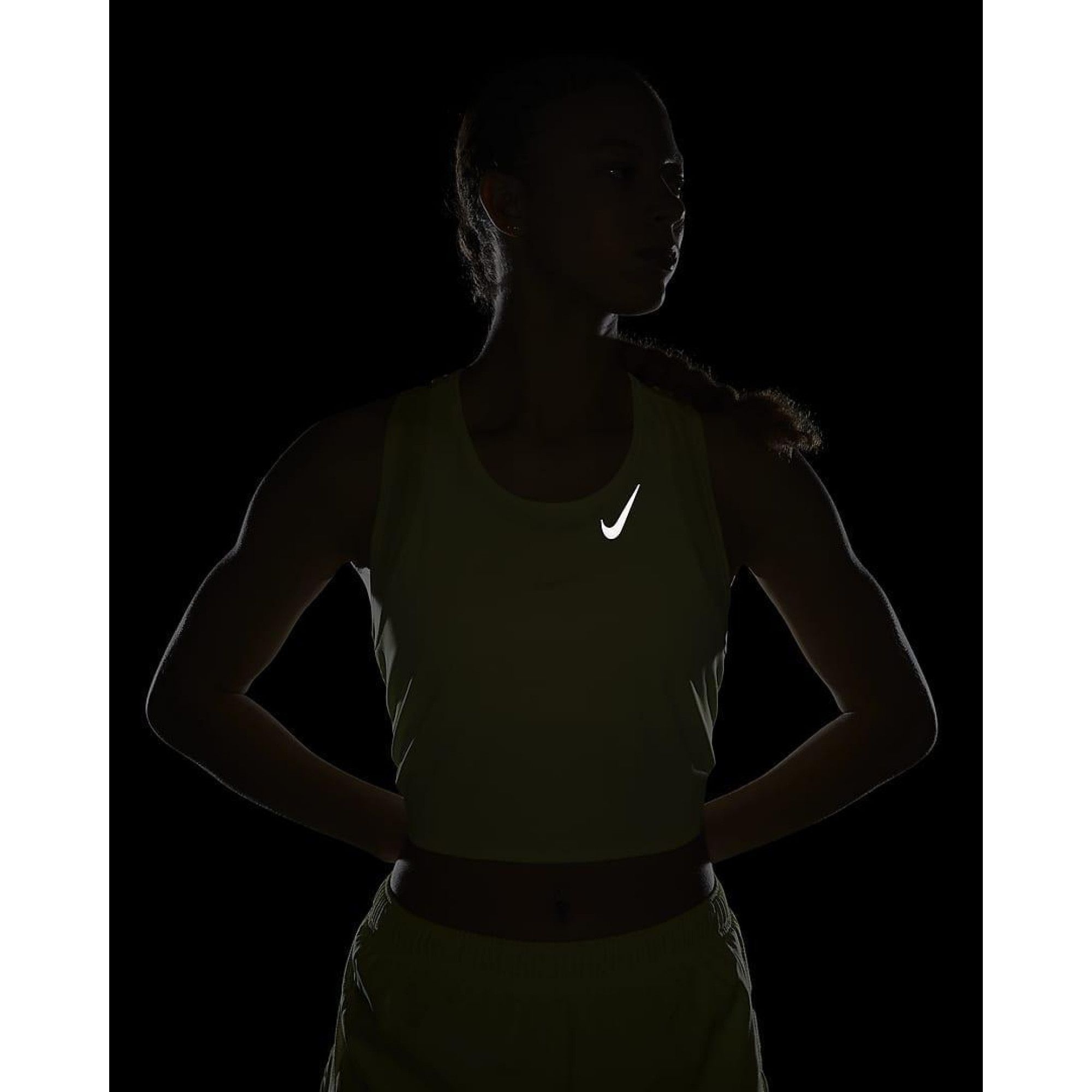 Женский Топ для бега Nike Dri-FIT Race Желтый L (7dDD5921-736 L) - 4 - Robinzon.ua