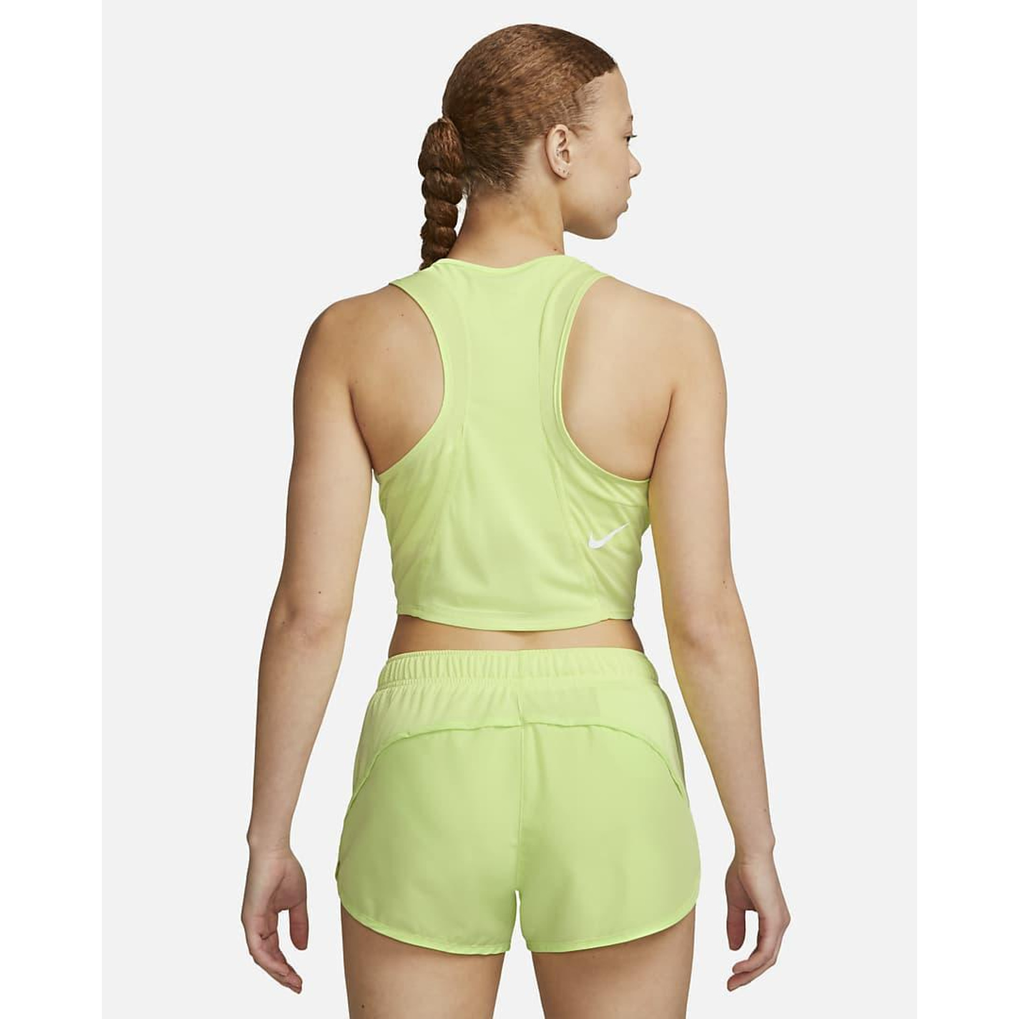 Жіночий Топ для бігу Nike Dri-FIT Race Жовтий M (7dDD5921-736 M) - 1 - Robinzon.ua