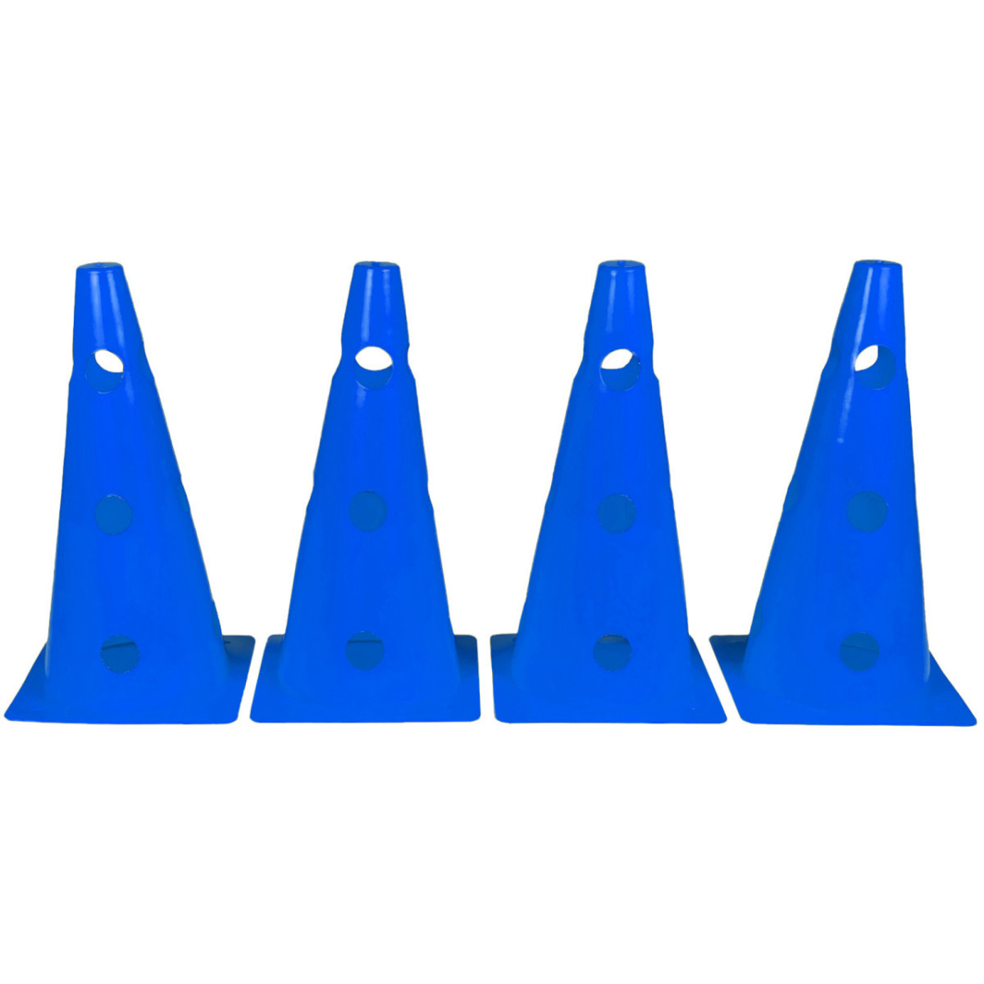 Конуси-фішки спортивні EasyFit 31 см (набір з 4 штук) сині - Robinzon.ua