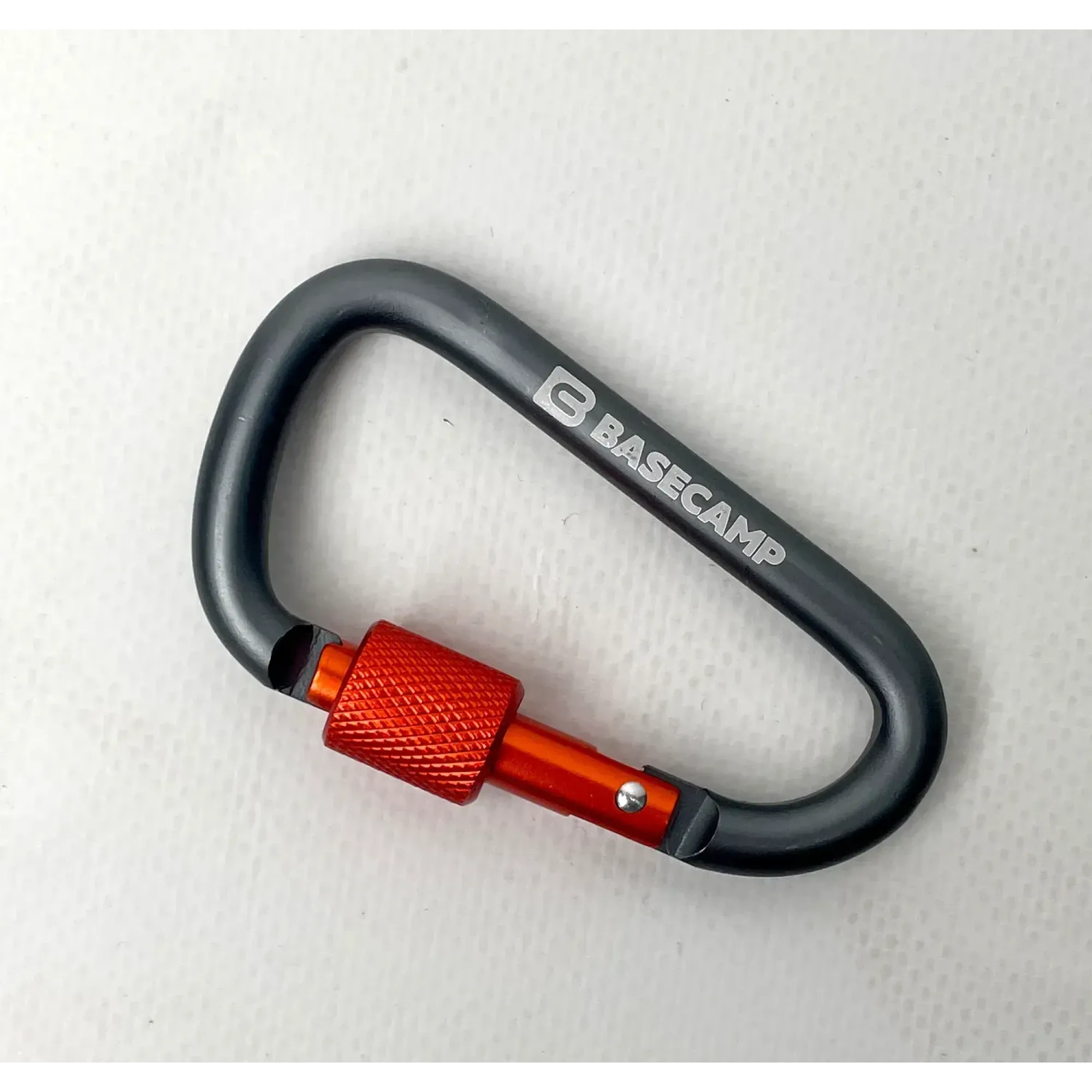 Карабін алюмінієвий сервісний Base Camp Delta 8 Screw Set, Grey (BCP 61116) - 1 - Robinzon.ua