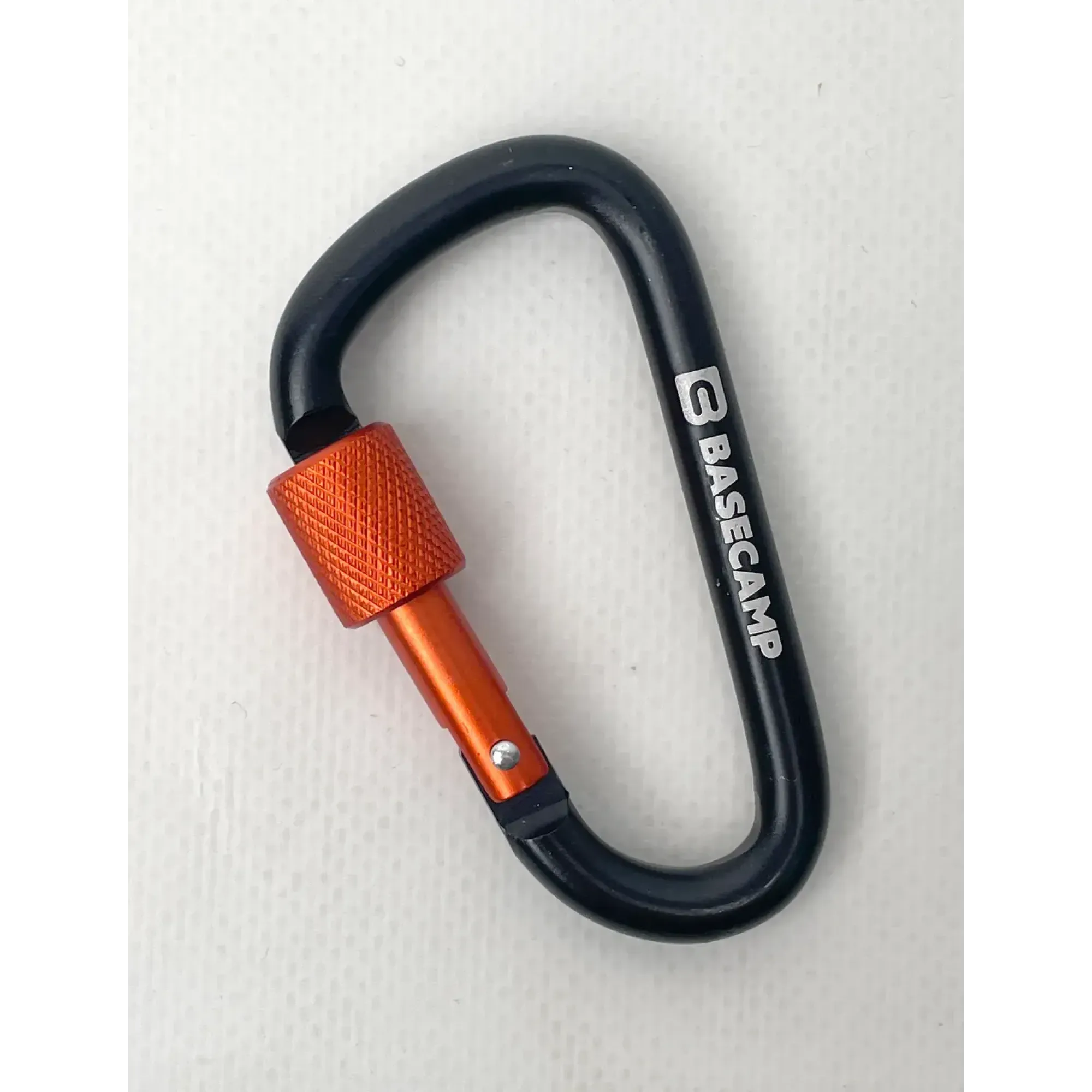 Карабін алюмінієвий сервісний Base Camp Delta 8 Screw Set, Black (BCP 61115) - 1 - Robinzon.ua