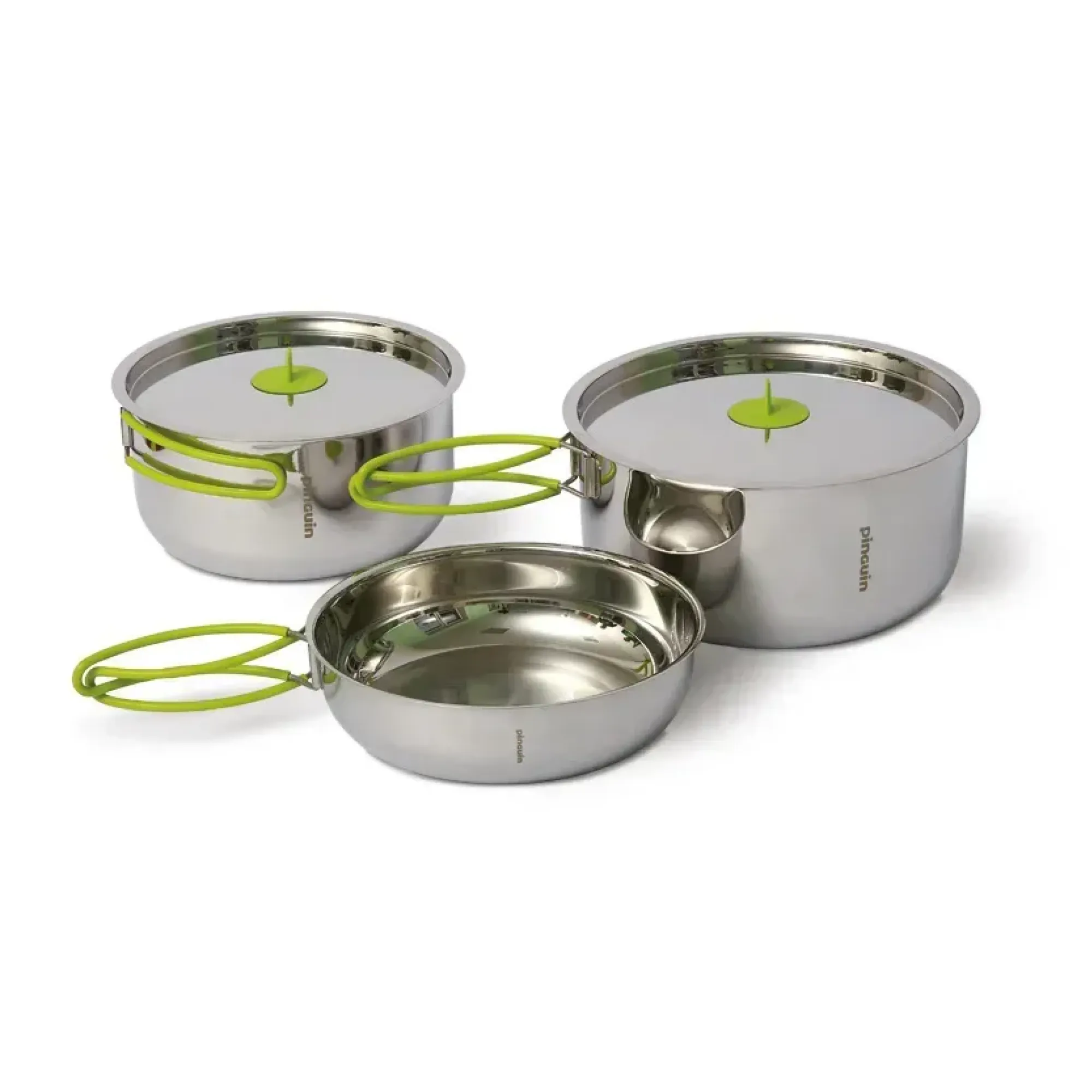 Набор стальной посуды Pinguin Duo, S 16/14 (PNG 654.S) - Robinzon.ua