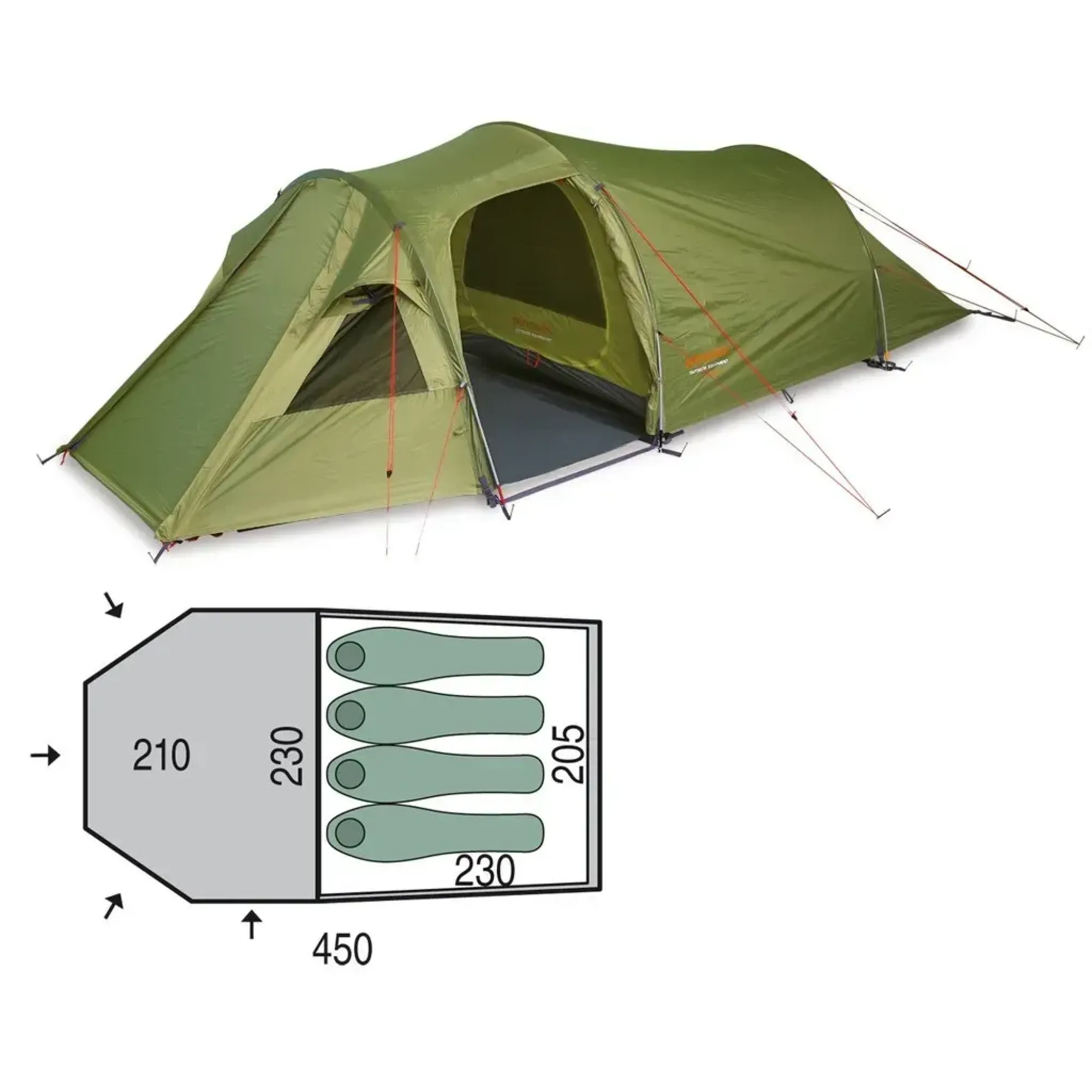 <h2>Намет Pinguin Storm 4 Duralu</h2>
<p><strong>Pinguin Storm 4 Duralu</strong> – відмінний варіант для тих, хто любить поєднувати комфорт та тривалі поїздки на природу. Просторе спальне місце, вхід з двох боків, просторий тамбур та гарна вентиляція дозв - Robinzon.ua