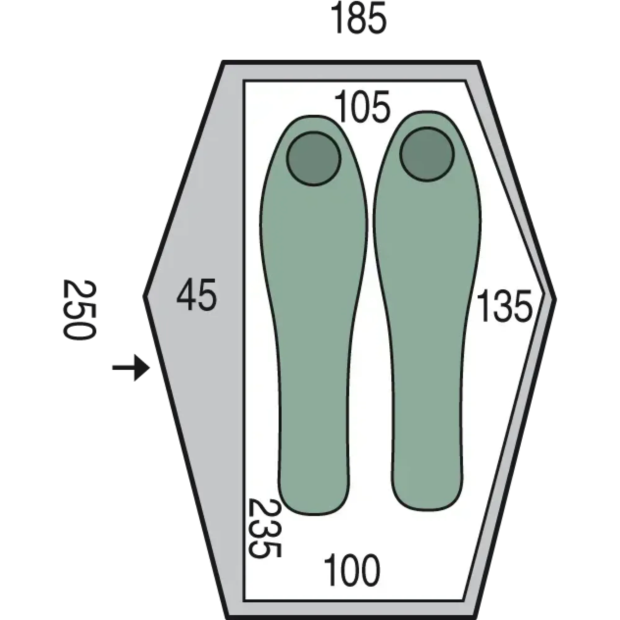 <h2>Намет Pinguin Echo 2 DAC</h2> <p>Pinguin Echo 2 DAC – ультралегкий намет з оновленим каркасом відмінно підходить для альпінізму та високогірних сходжень. Розрахований на двох людей. Має один вхід, маленький тамбур для речей. За рахунок двошарової конс - 8 - Robinzon.ua