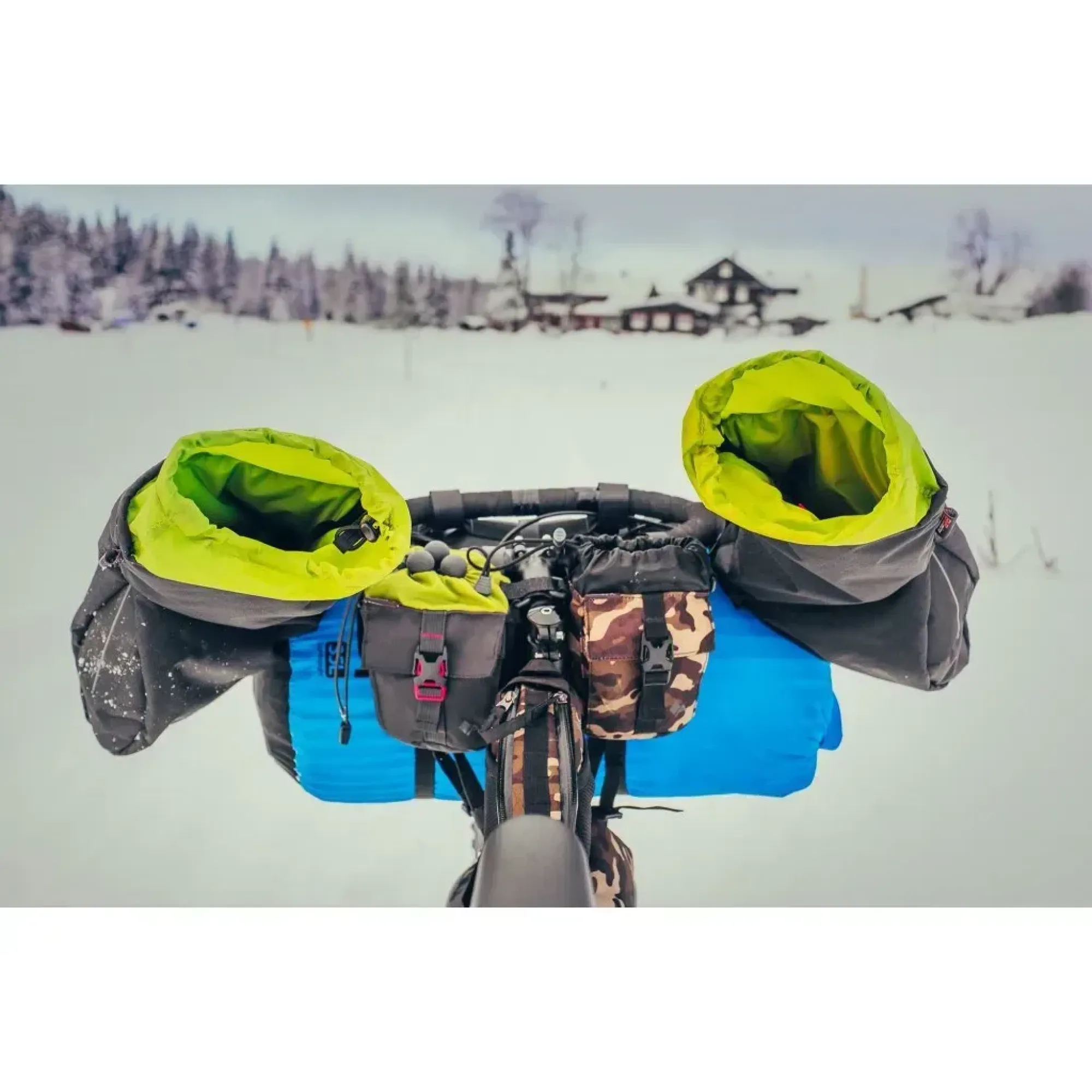 Варежки на руль велосипеда Acepac Poggies, Black (ACPC 501408) - 4 - Robinzon.ua