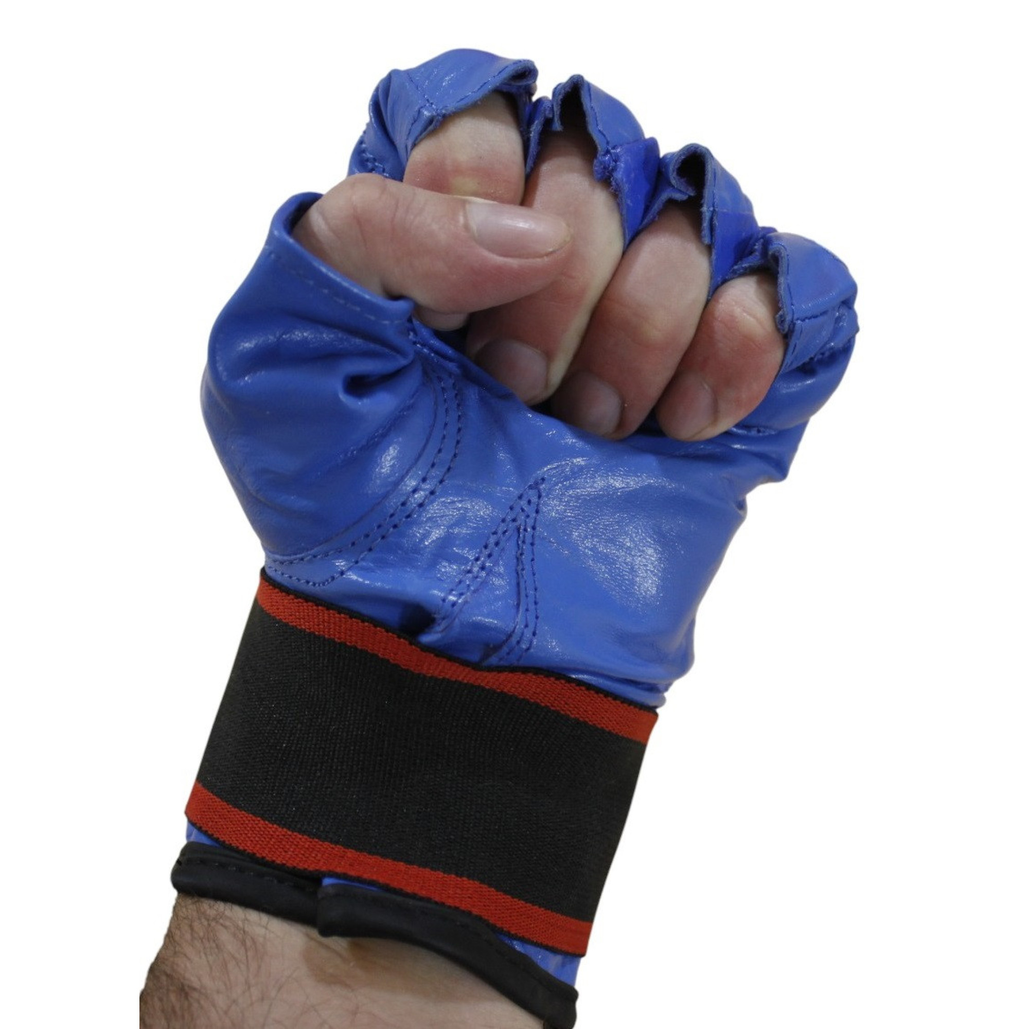 Рукавички шингарти шкіряні SPRINTER на липучці синій M - 4 Рукавички шингарти шкіряні SPRINTER на липучці синій M - 4 - Robinzon.ua