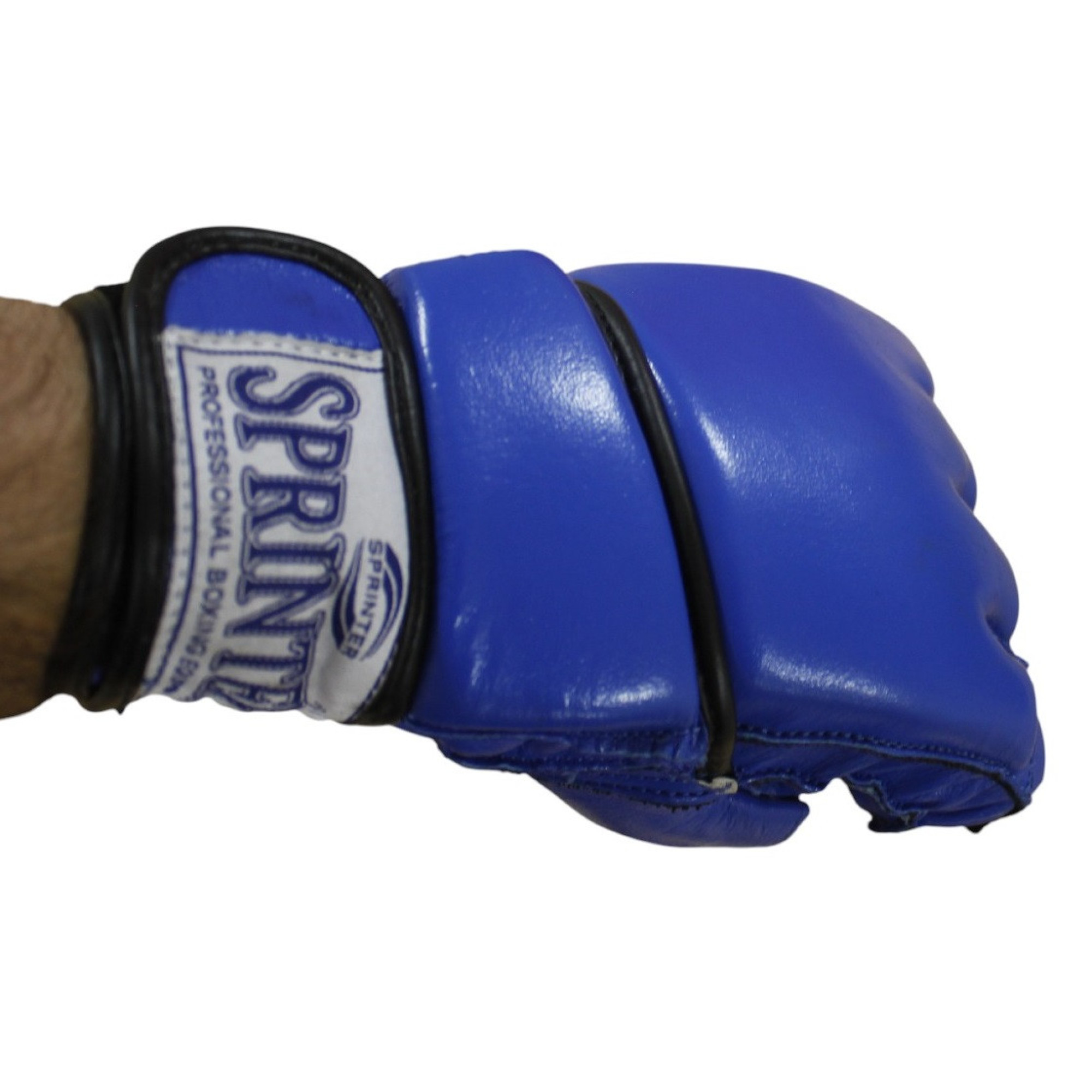Рукавички для єдиноборств Sprinter - L, сині, шкіра - 5 - Robinzon.ua