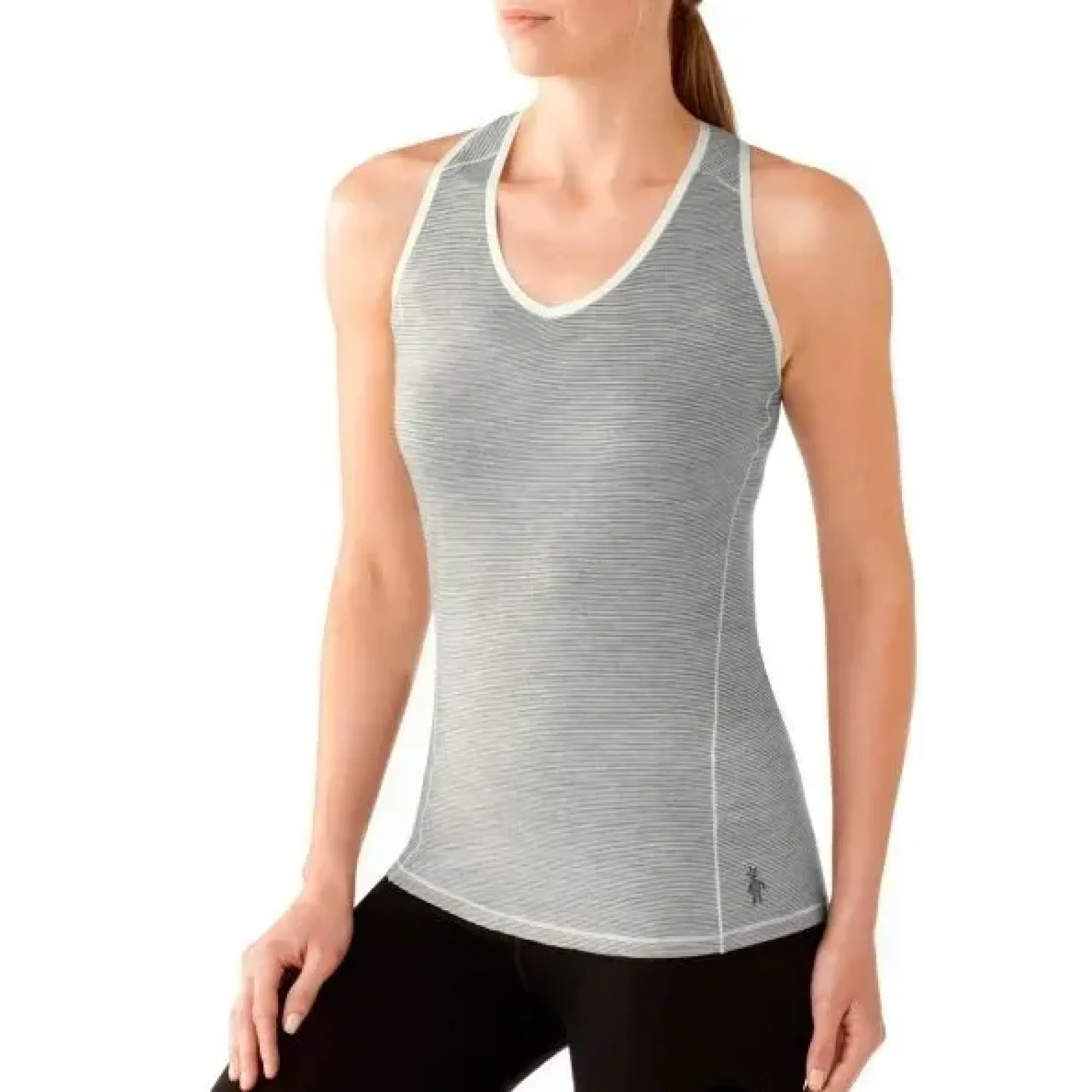 Майка жіноча Smartwool Wm's NTS Micro 150 Pattern Tank, Silver Gray, р. s (SW SN406. 040-S) - Robinzon.ua