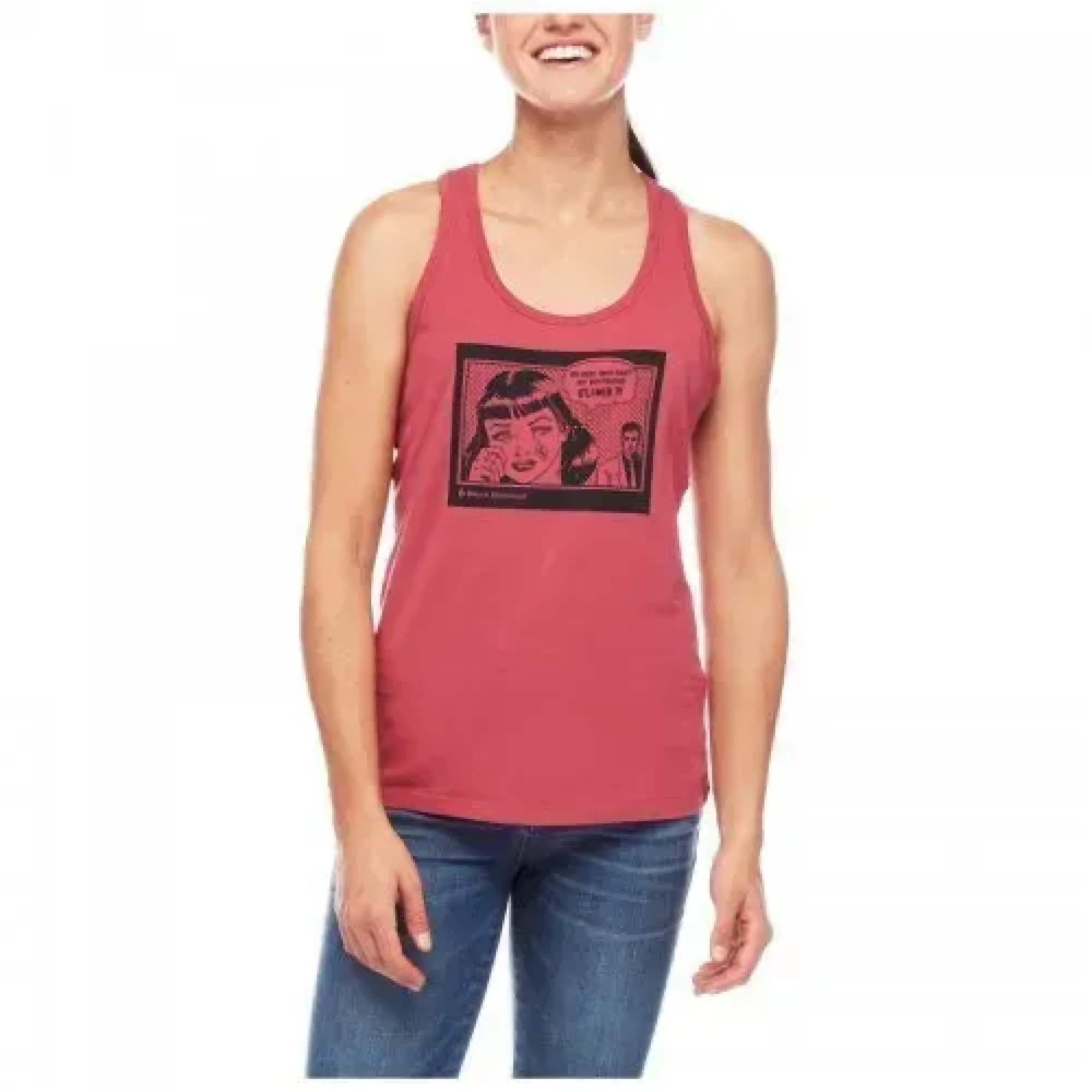 Майка жіноча Black Diamond Boyfriend Tank Wild Rose, р. XS (BD 730007.6012-XS) - Robinzon.ua