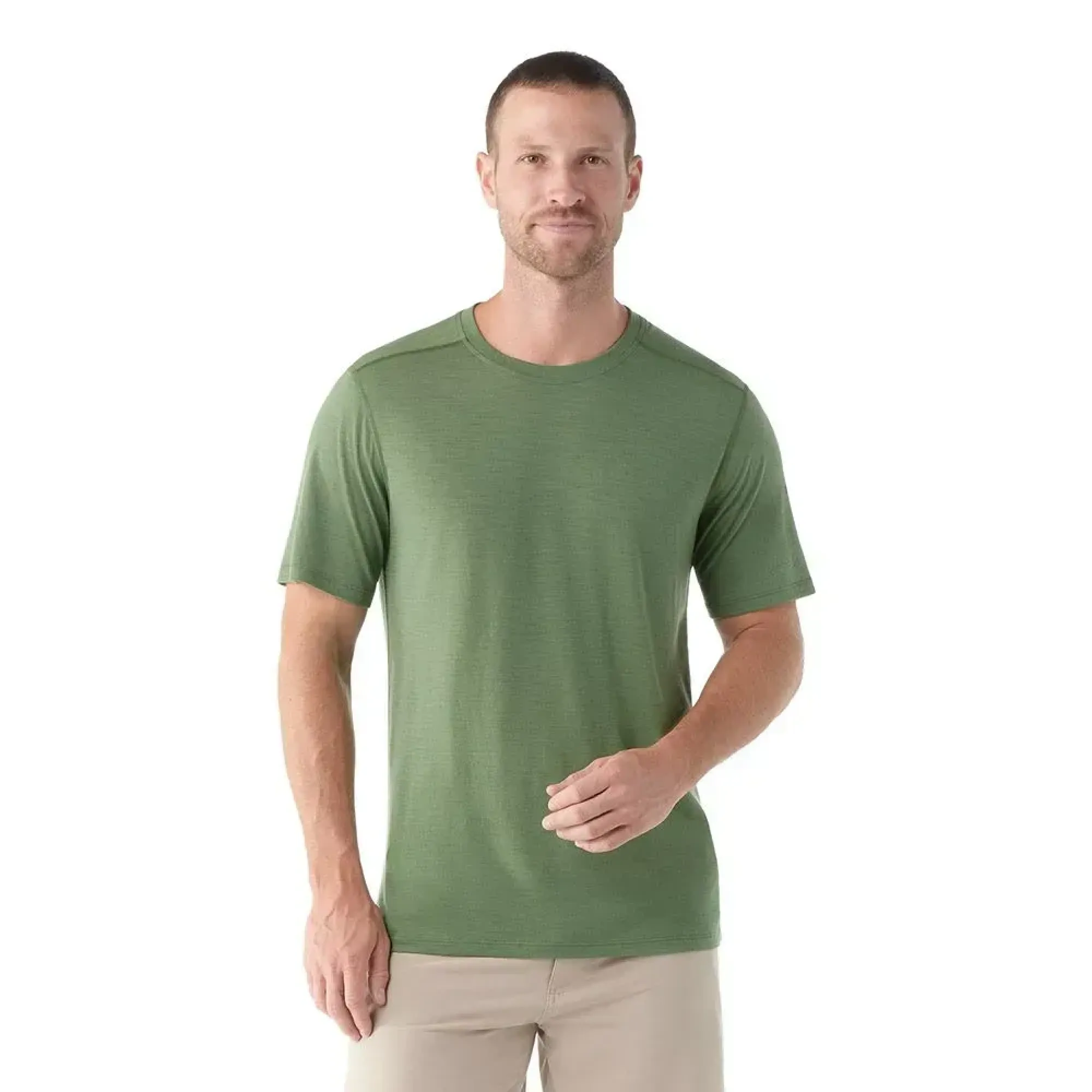 Футболка мужская Smartwool Men's Merino Short Sleeve Tee, Fern Green, M (SW SW016948.N06-M) - 1 - Robinzon.ua