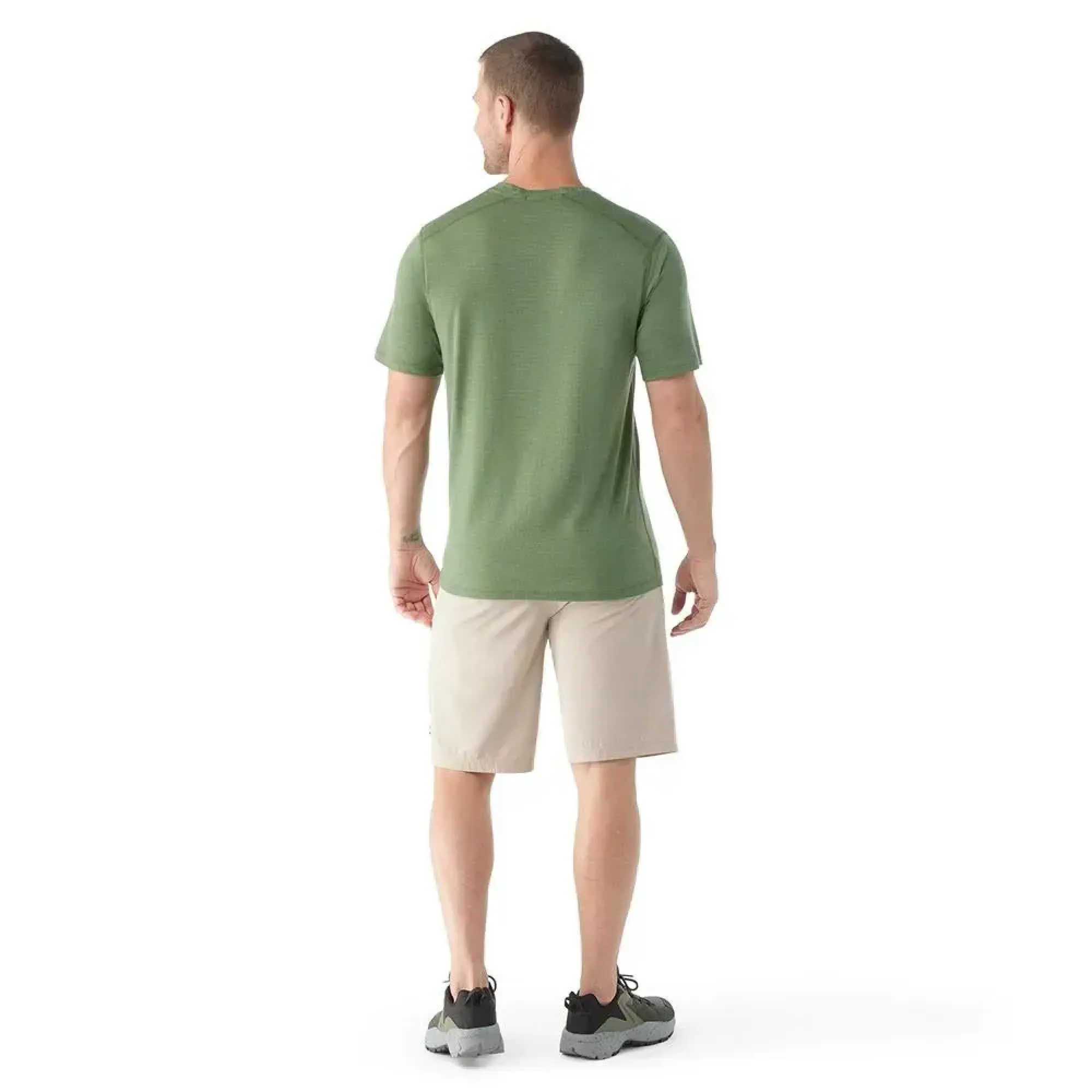 Футболка мужская Smartwool Men's Merino Short Sleeve Tee, Fern Green, L (SW SW016948.N06-L) - 2 - Robinzon.ua