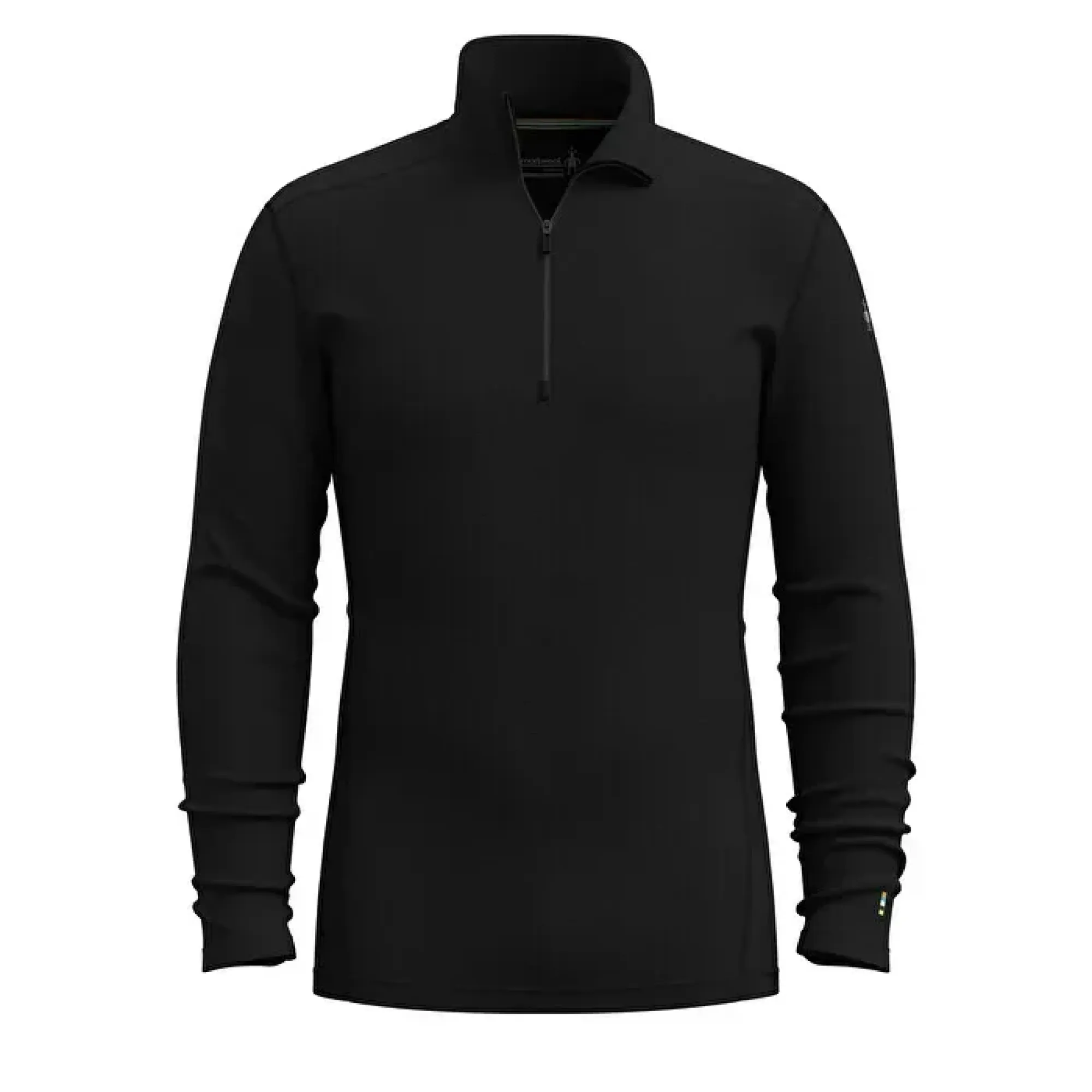 Термофутболка з довгим рукавом чоловіча Smartwool Men's Classic Thermal Merino Base Layer 1/4 Zip Boxed, Black, XL (SW SW002822.001-XL) - Robinzon.ua