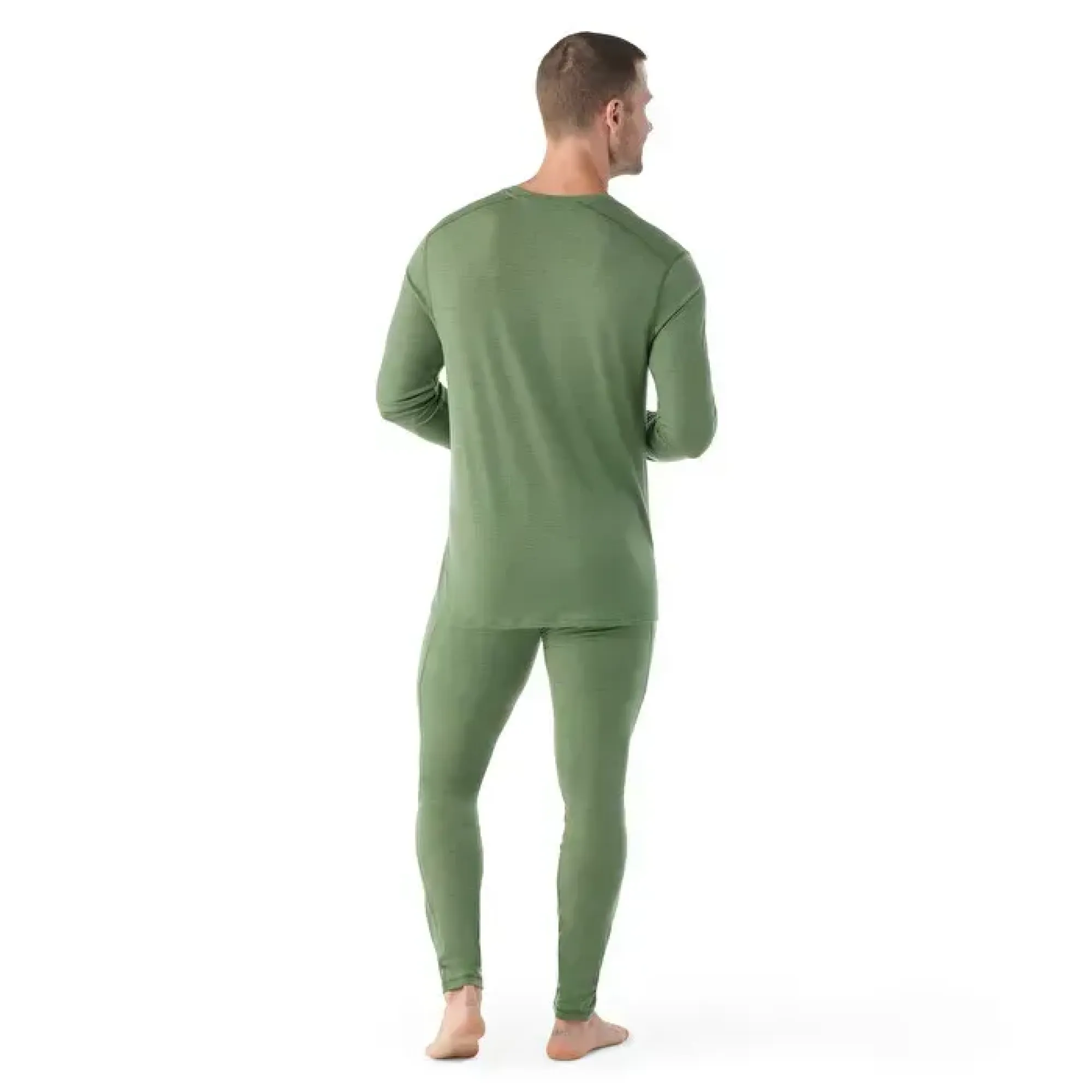 Термофутболка з довгим рукавом чоловіча Smartwool Men's Classic All-Season Merino Baselayer Longs Sleeve Boxed, Fern Green, L (SW SW016953.N06-L) - 2 - Robinzon.ua