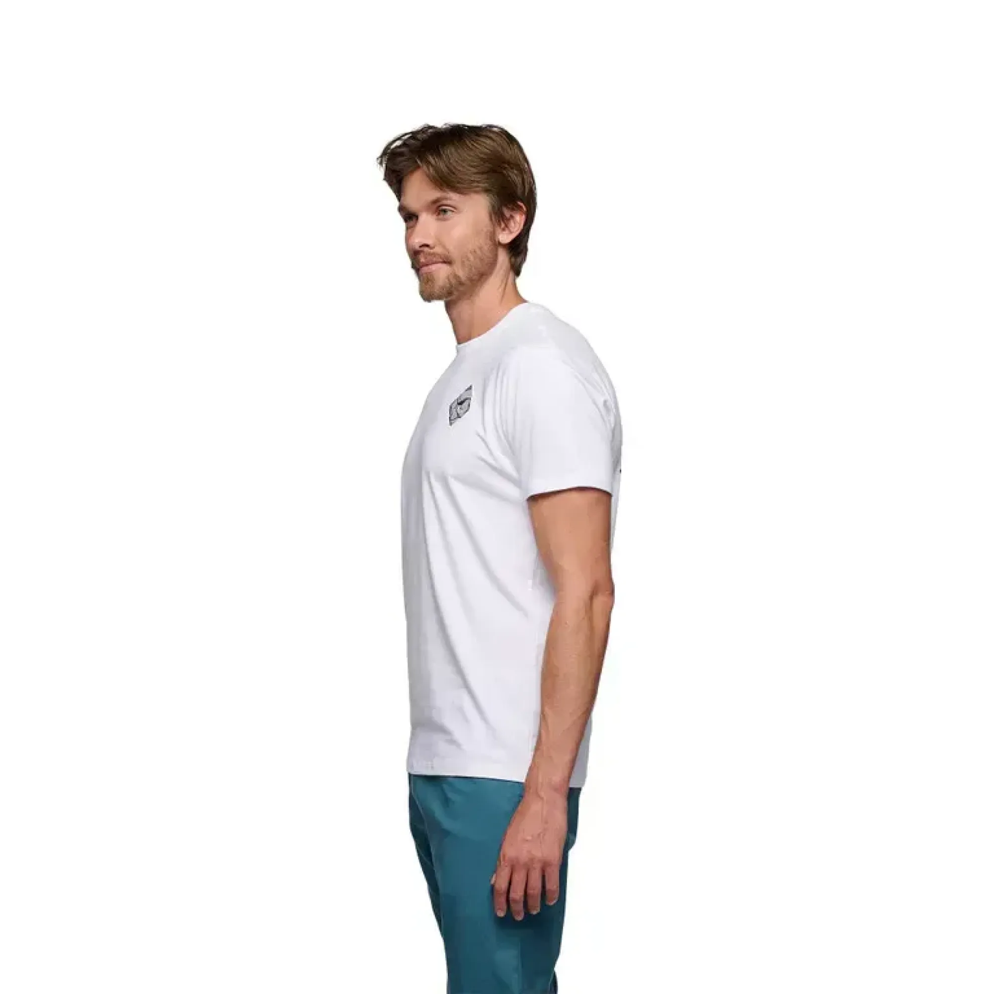 Футболка чоловіча Black Diamond M Mono Pocket SS Tee, White, XL (BD 7302591006XLG1) - 3 - Robinzon.ua