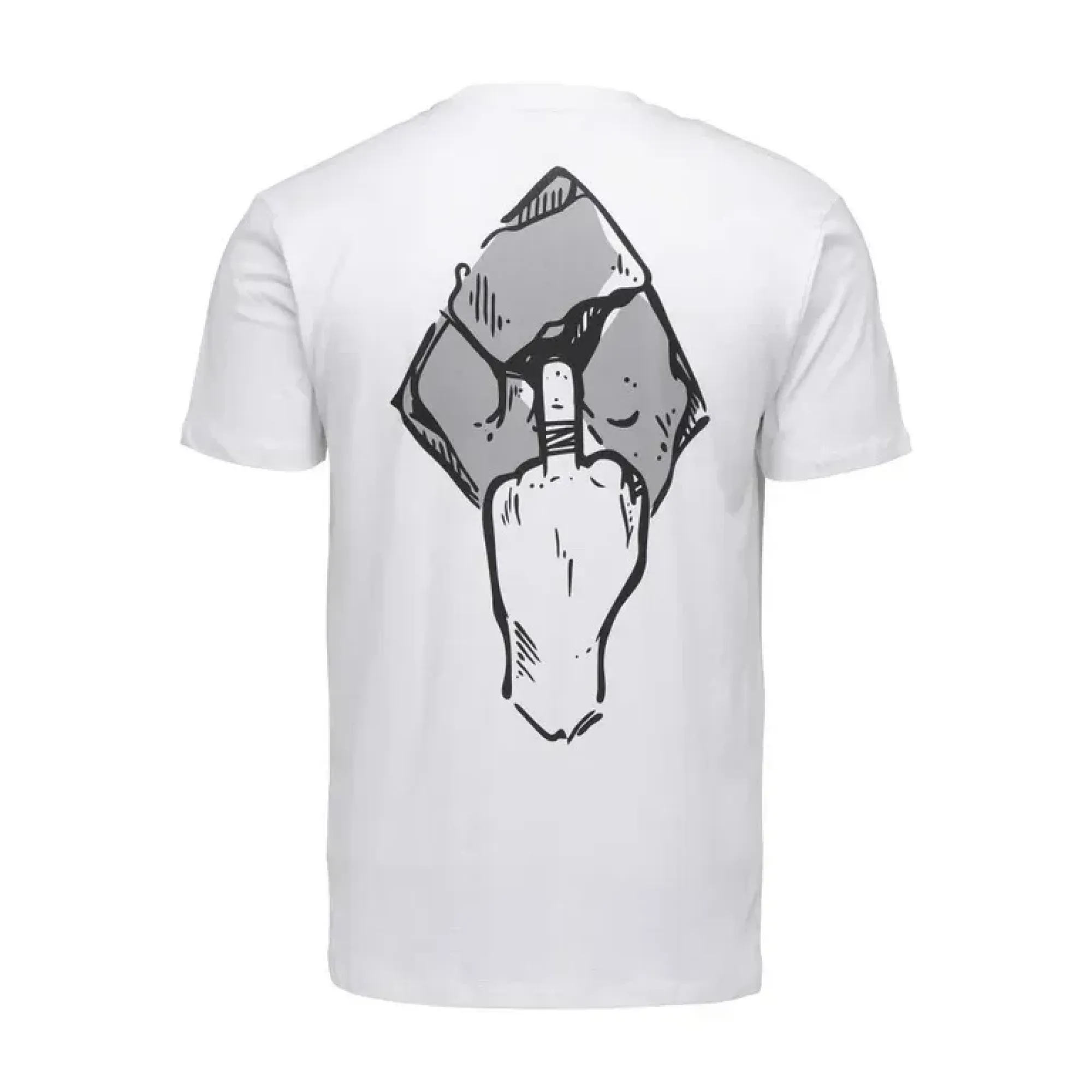 Футболка чоловіча Black Diamond M Mono Pocket SS Tee, White, XL (BD 7302591006XLG1) - 1 - Robinzon.ua