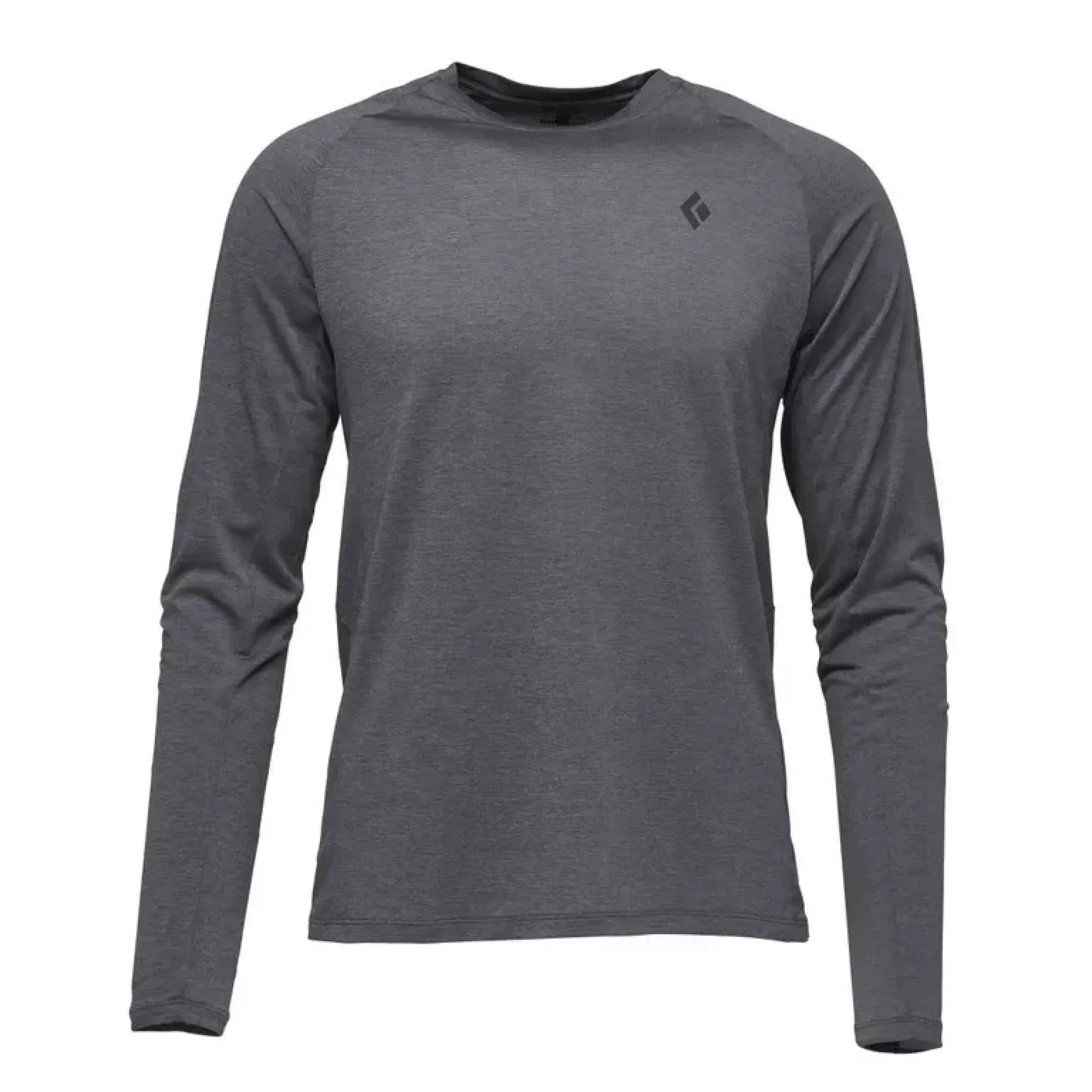 Футболка чоловіча з довгим рукавом Black Diamond M Lightwire LS Tech Tee, Steel Gray, S (BD 7530900034SML1) - Robinzon.ua