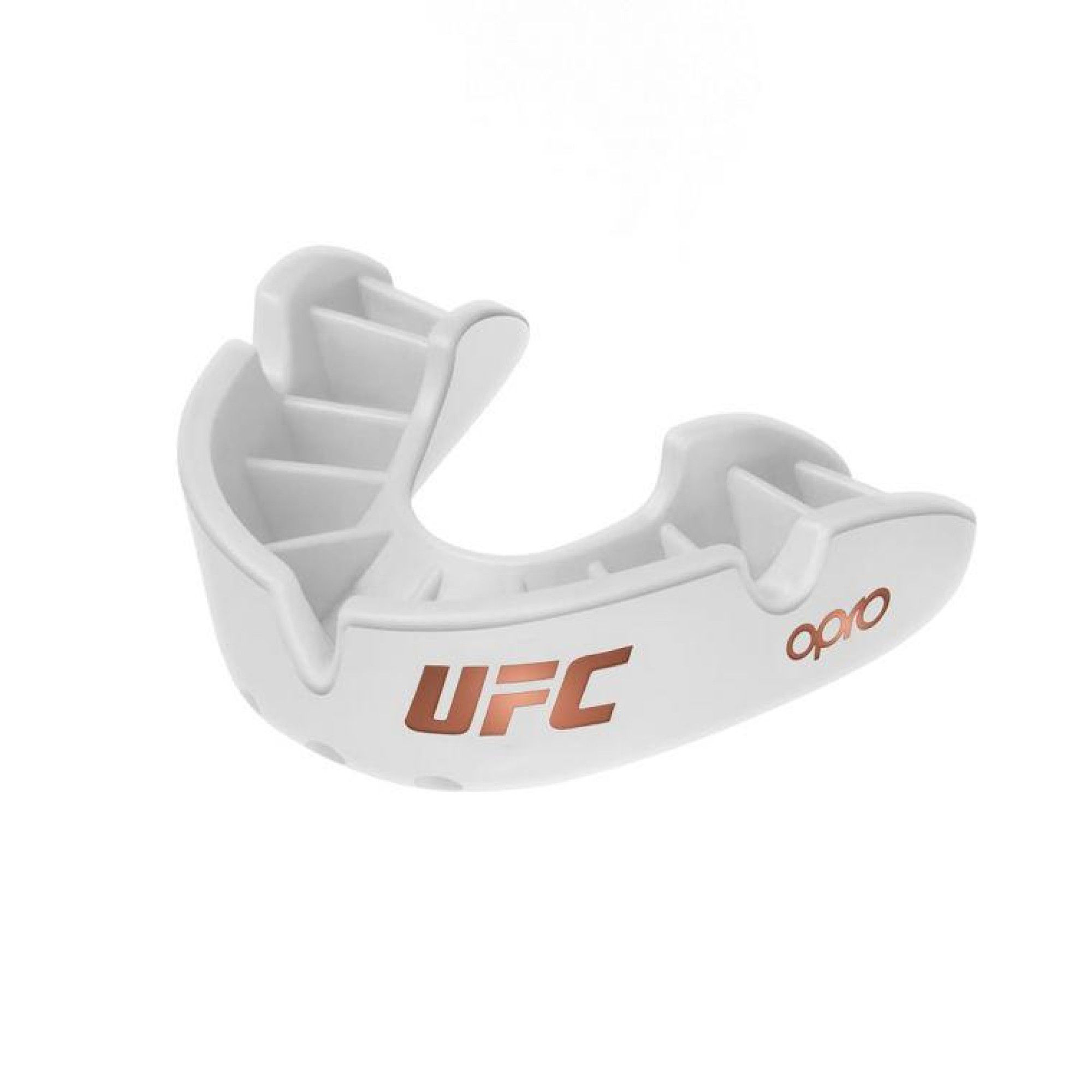 Капа боксерская OPRO Junior Bronze UFC Hologram White (art.002264002) - 5 - Robinzon.ua
