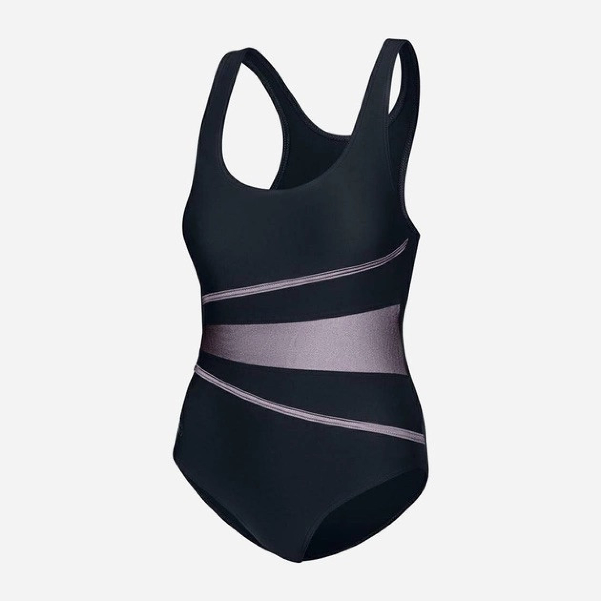 Купальник закрытый для женщин Aqua Speed STELLA LADY Черный, Серый 36 (299-15 36) - 2 - Robinzon.ua