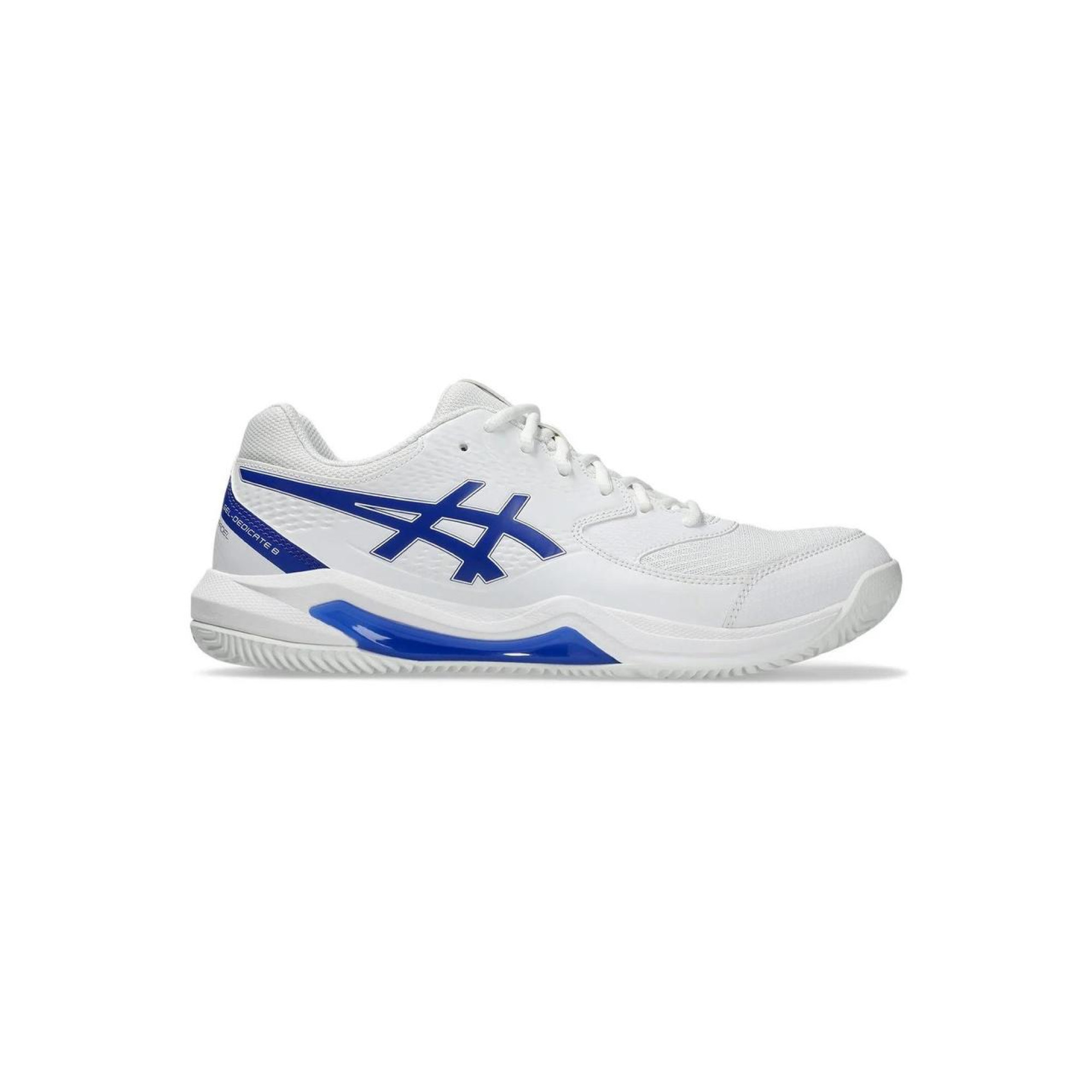 Чоловічі Кросівки Asics Gel-Dedicate 8 white/dark cobalt (39) 6 1041A414-102 39 - Robinzon.ua