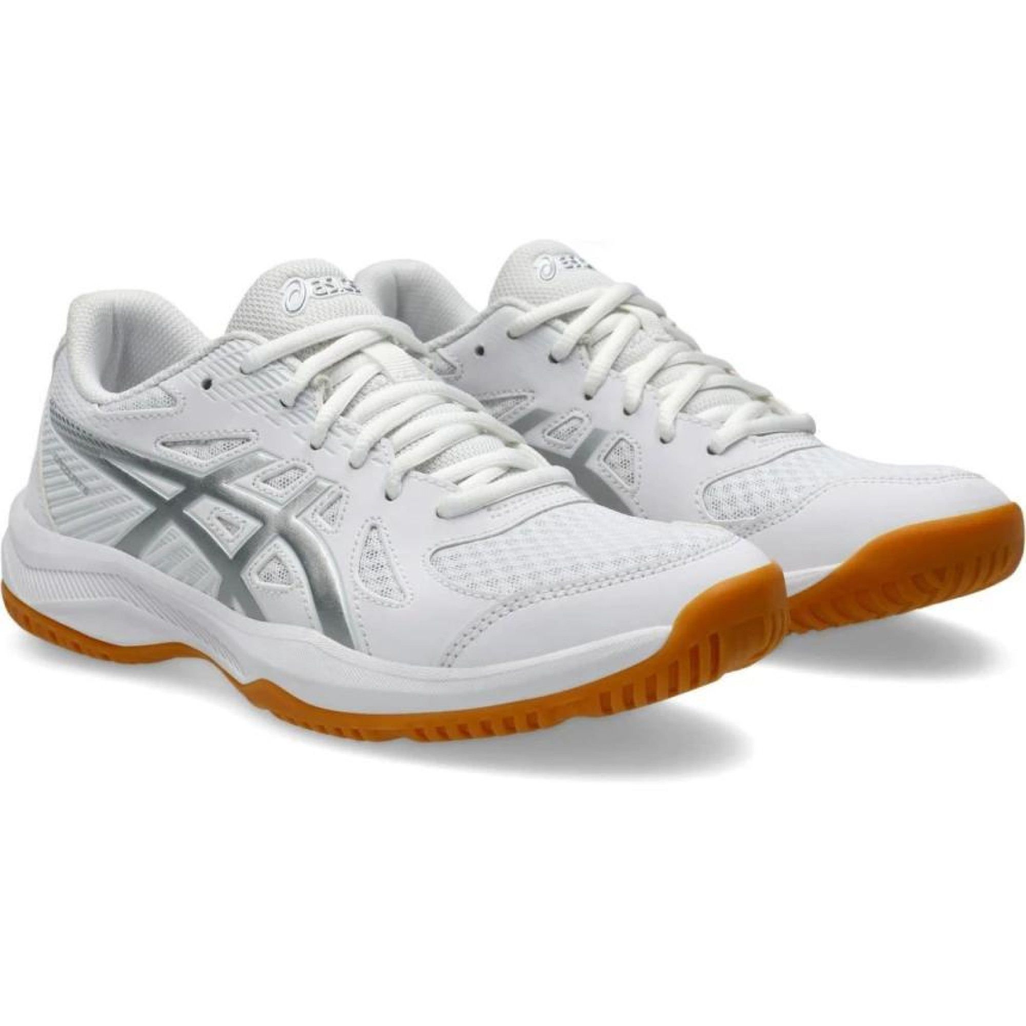 Жіночі кросівки Asics Upcourt 6 white/pure silver (40.5) 9 1072A107-100 40,5 - Robinzon.ua