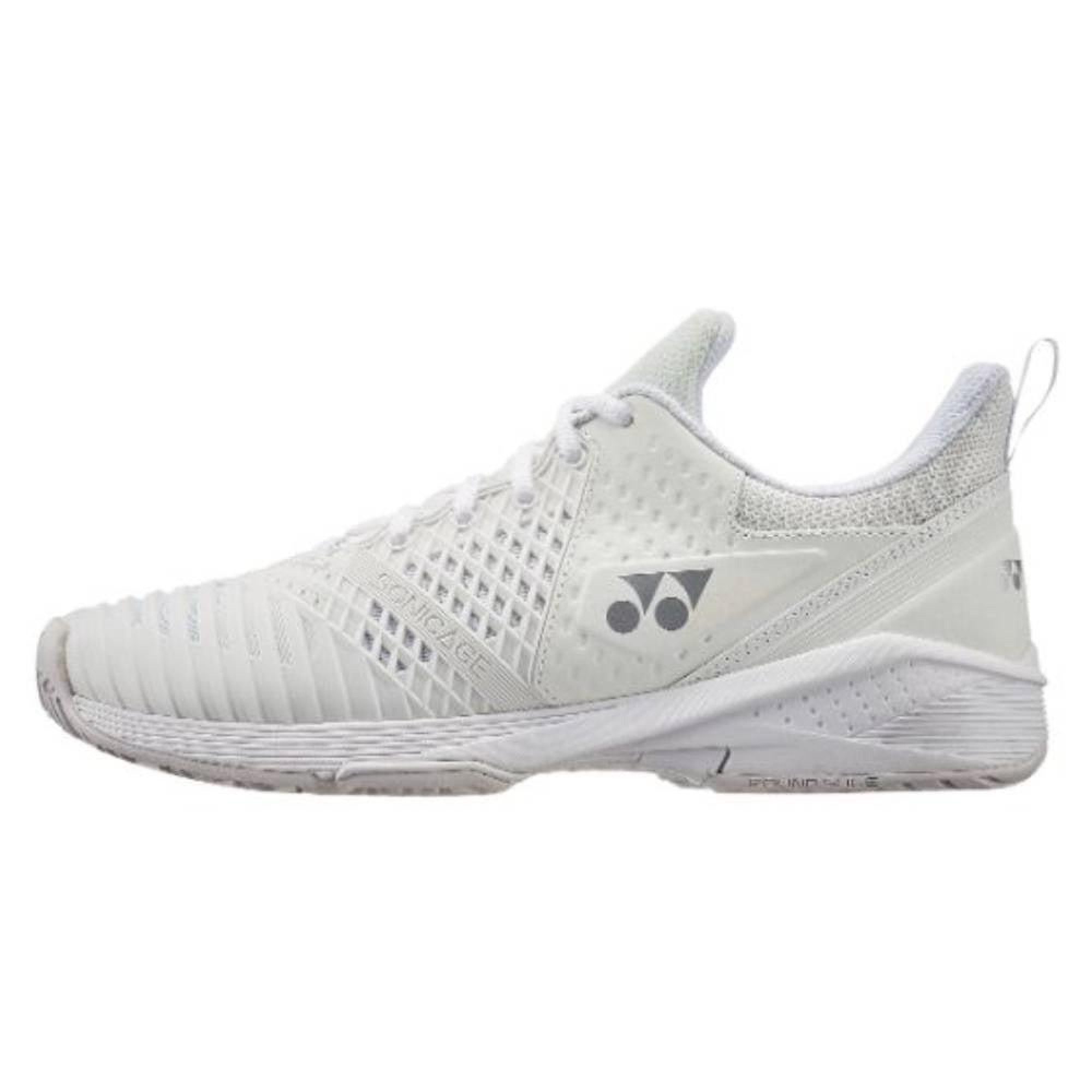 Жіночі кросівки  Yonex SHT-Sonicage3 White/Silver (40.5/26.0) SHTS3LACEX white 40.5/26.0 - 2 - Robinzon.ua