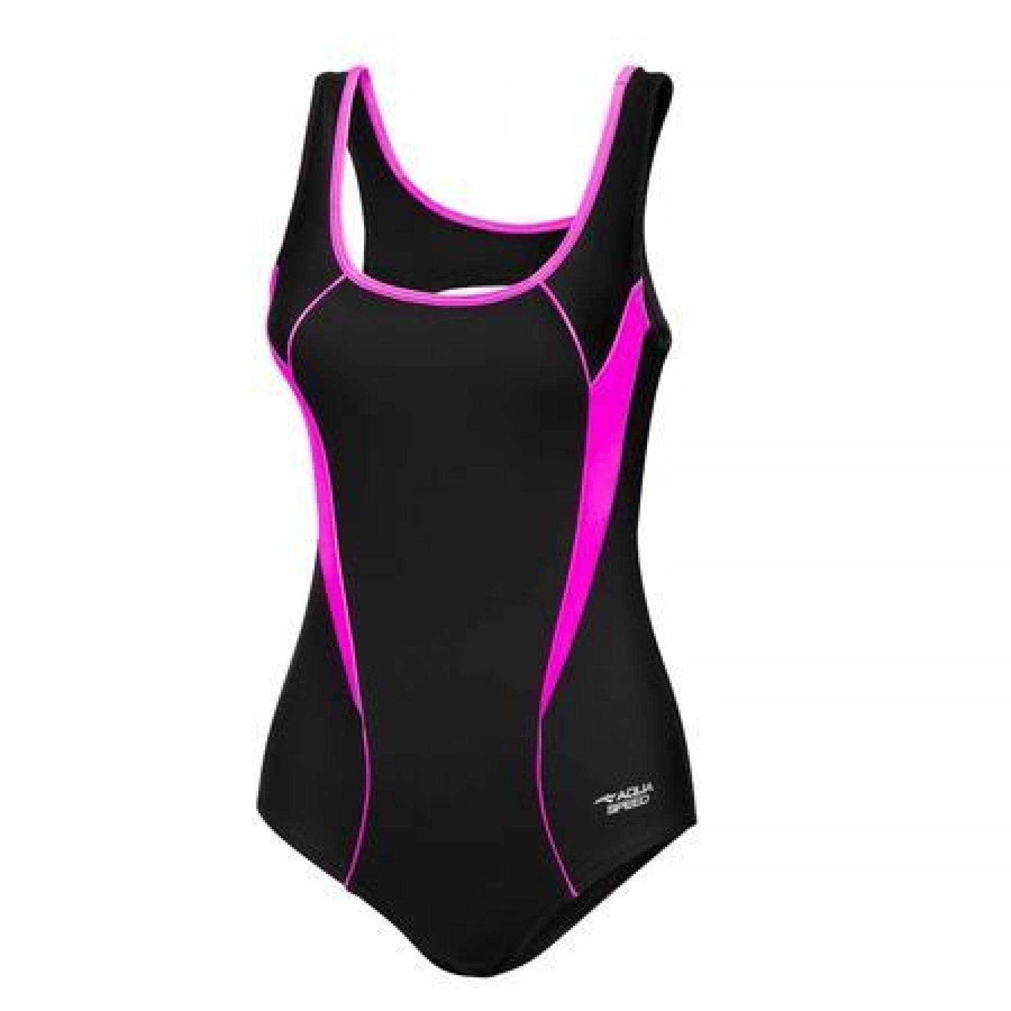 Купальник закритий для жінок Aqua Speed KATE чорний, рожевий Жіночий 36 413-19 36 - Robinzon.ua