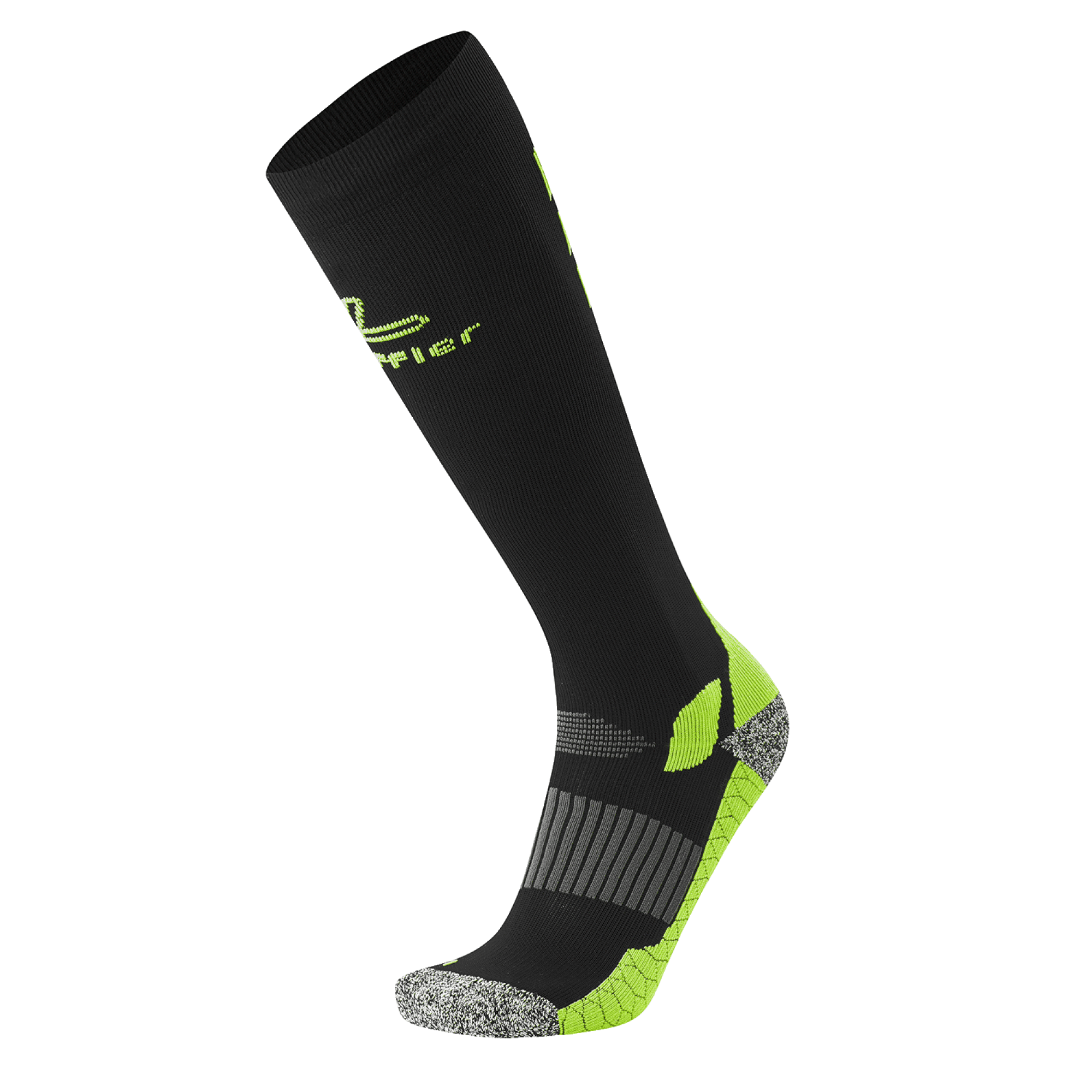 Шкарпетки Transtex® Long 25049-black/lime - Robinzon.ua