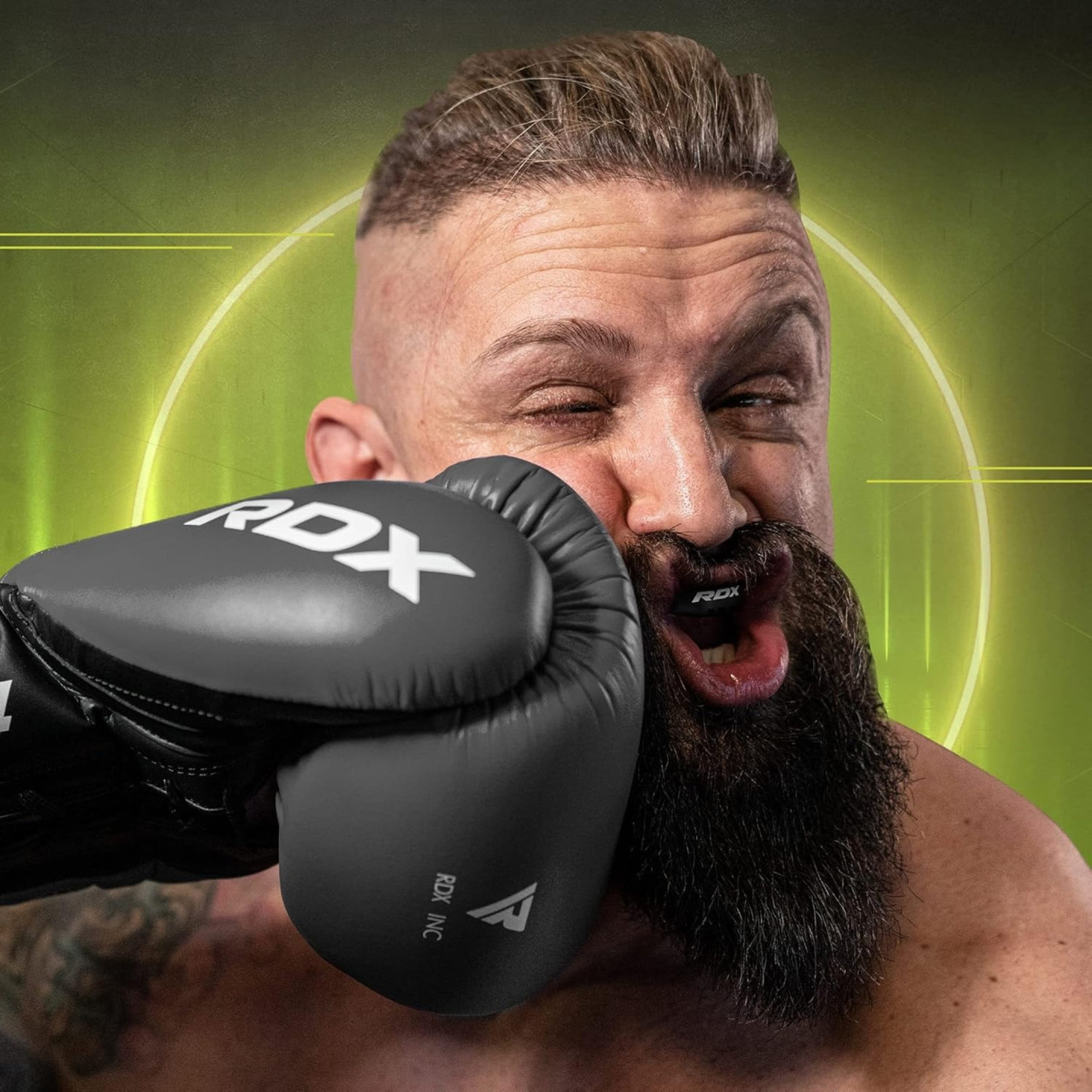 Капа RDX 3w дитяча (вік до 10) Black/Red - 6 - Robinzon.ua