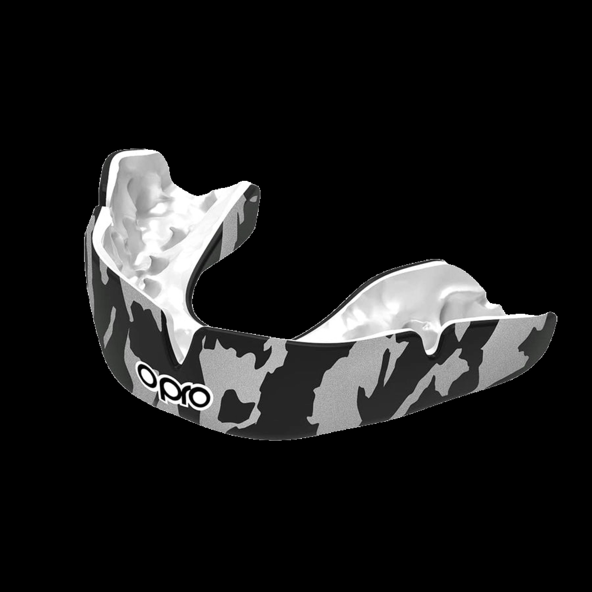 Капа OPRO Instant CAMO взрослая (вик 11+) Black/White (art.102523002) - 1 - Robinzon.ua