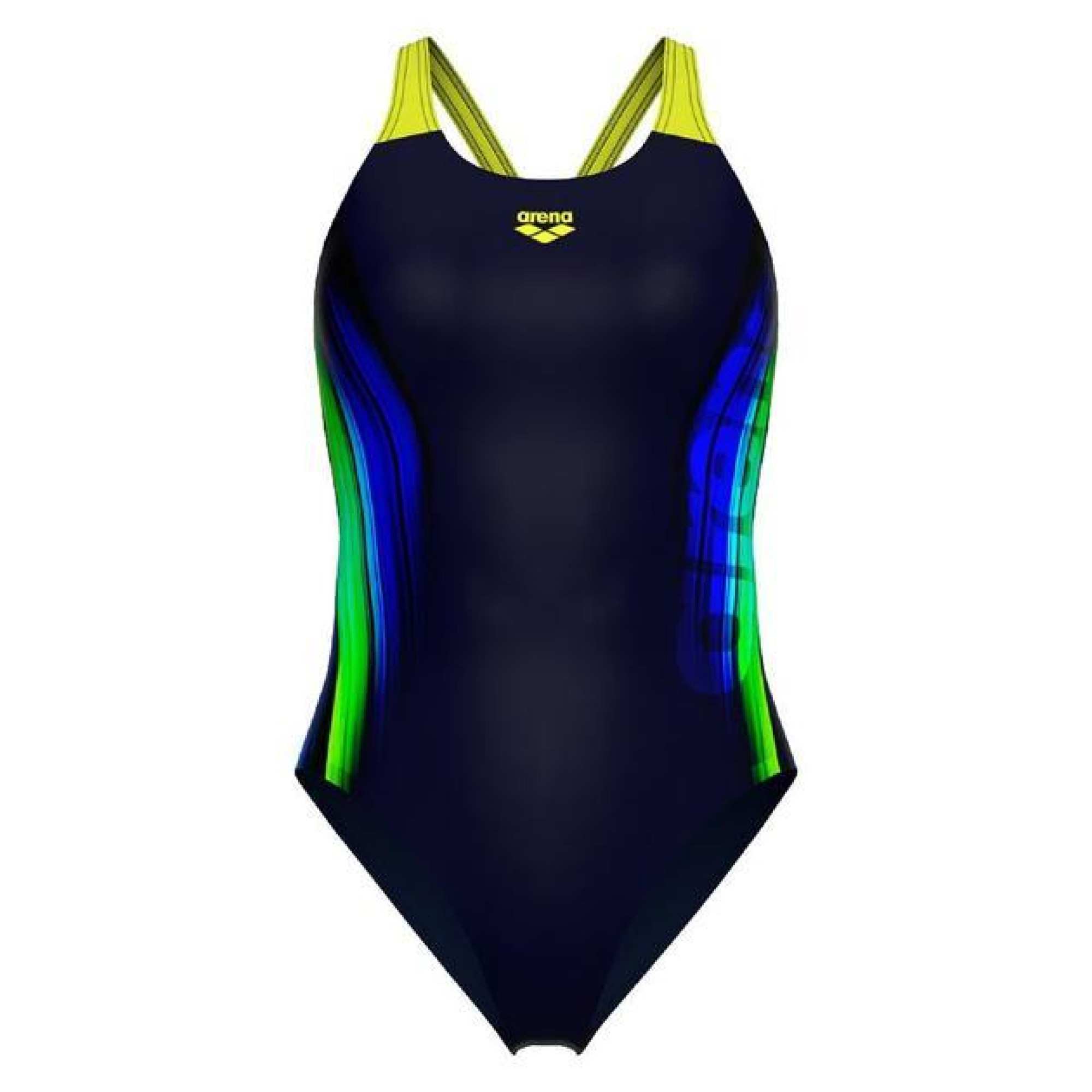 Купальник закритий для жінок Arena BREATH SWIMSUIT V BACK LB темно-синій 40 008330-760 40 - Robinzon.ua