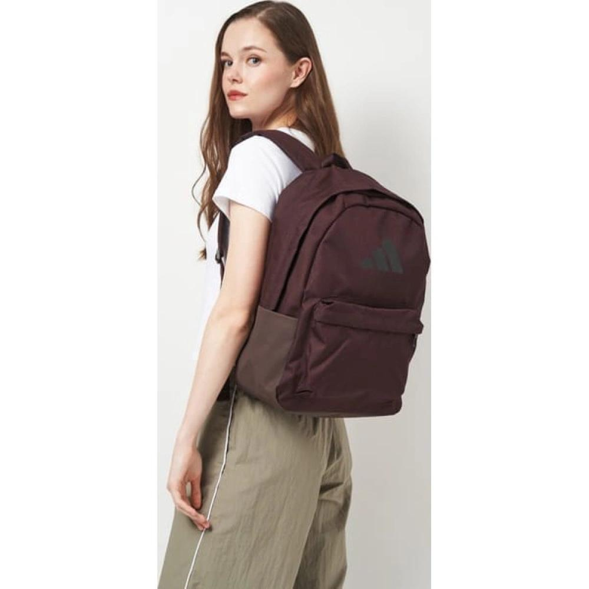 Рюкзак Adidas CLSC BARS BP 19,9L коричневый Унисекс 43.5 х 30.5 х 15 см JX9828 - 3 - Robinzon.ua