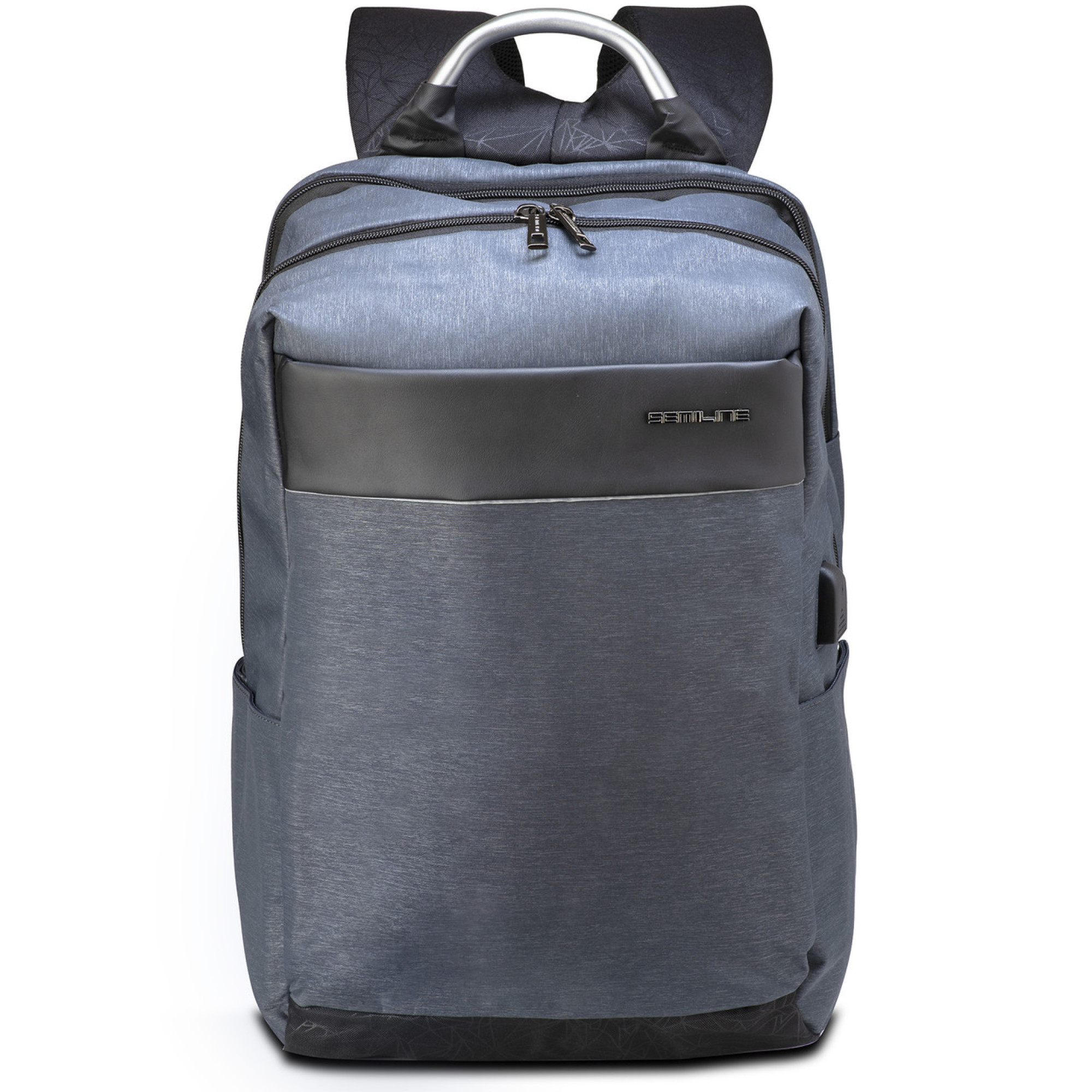 Рюкзак міський Semi Line USB 30 Grey (P8002) - 1 - Robinzon.ua
